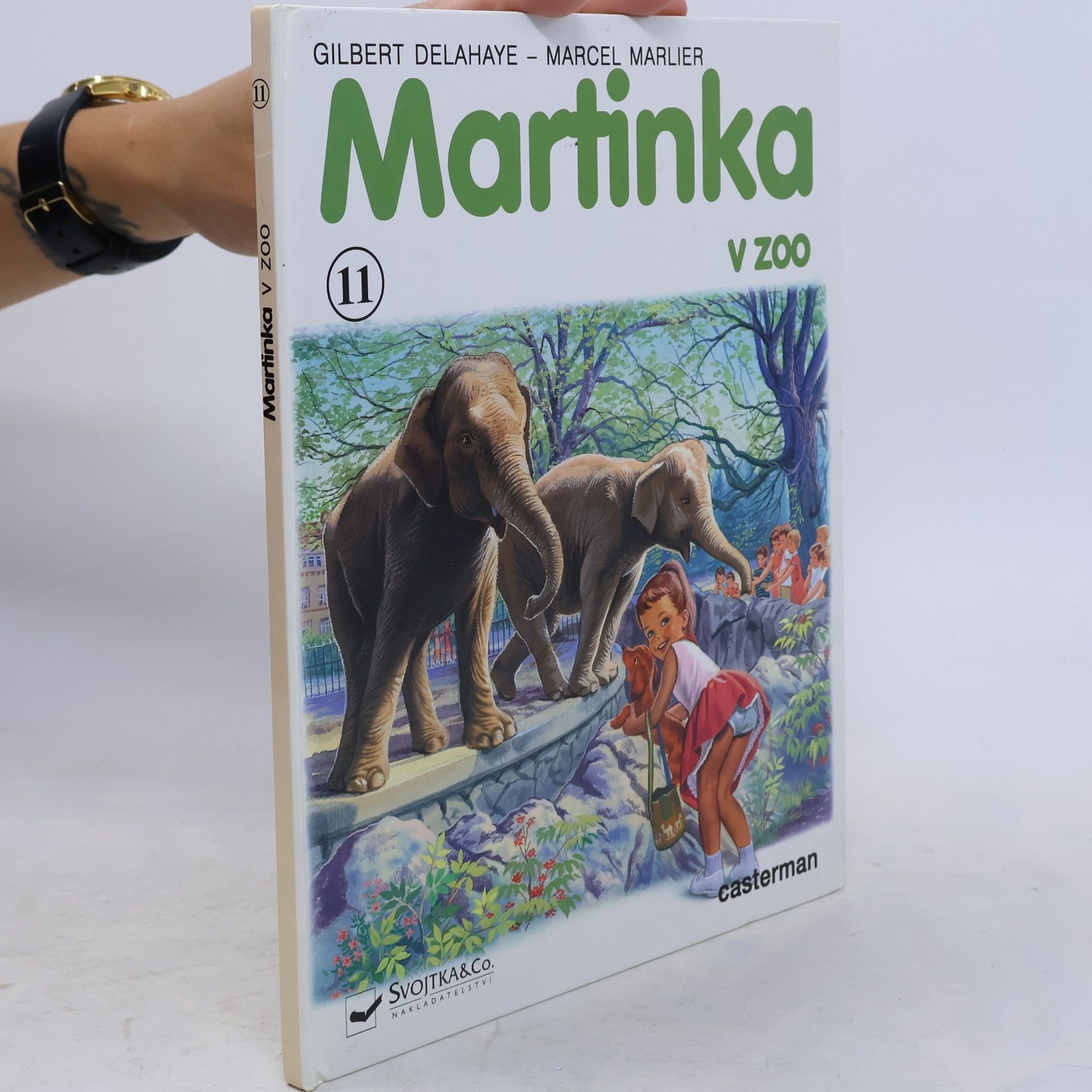 Gilbert Delahaye Martinka v zoo