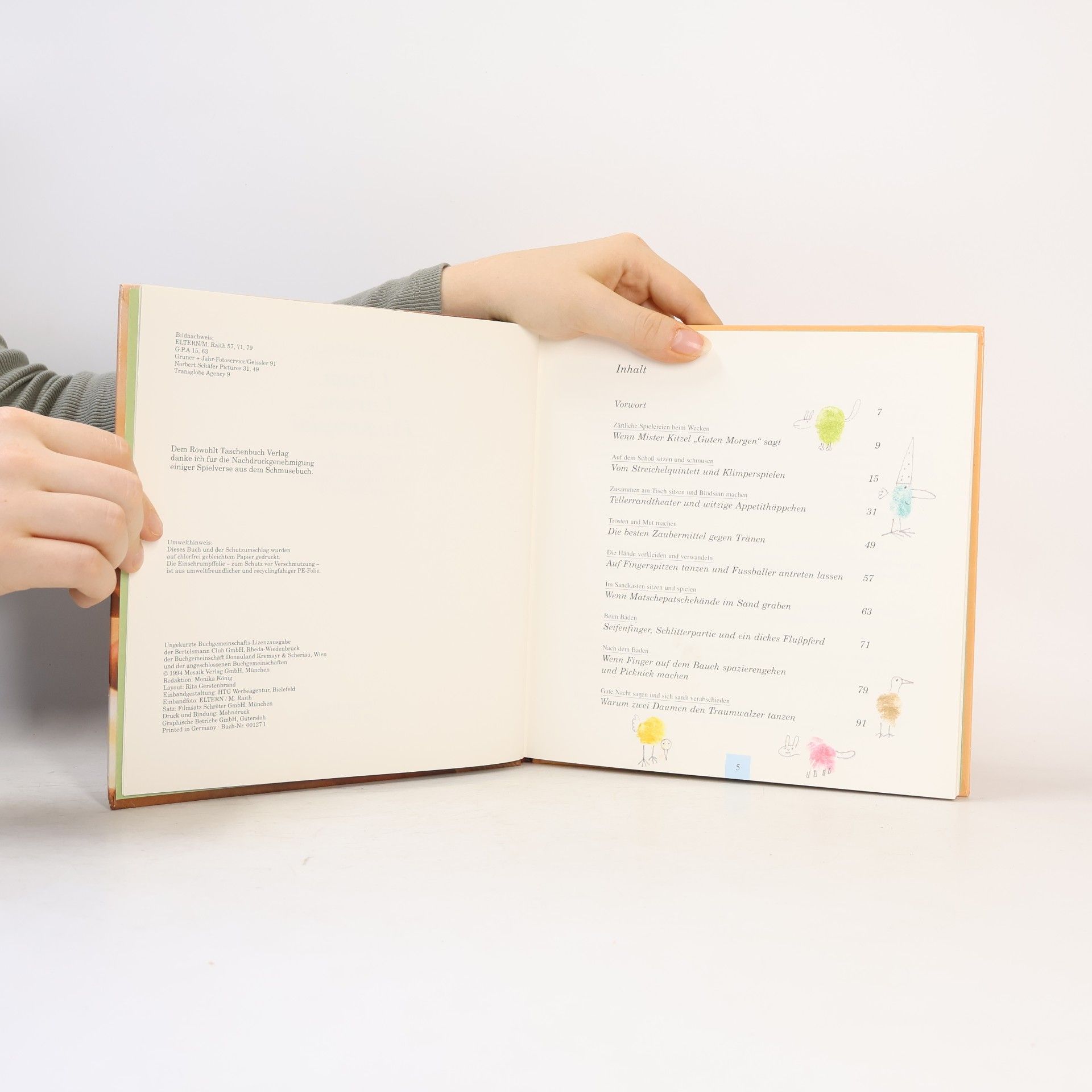 Cornelia Nitsch Lirum. Larum. Fingerspiel