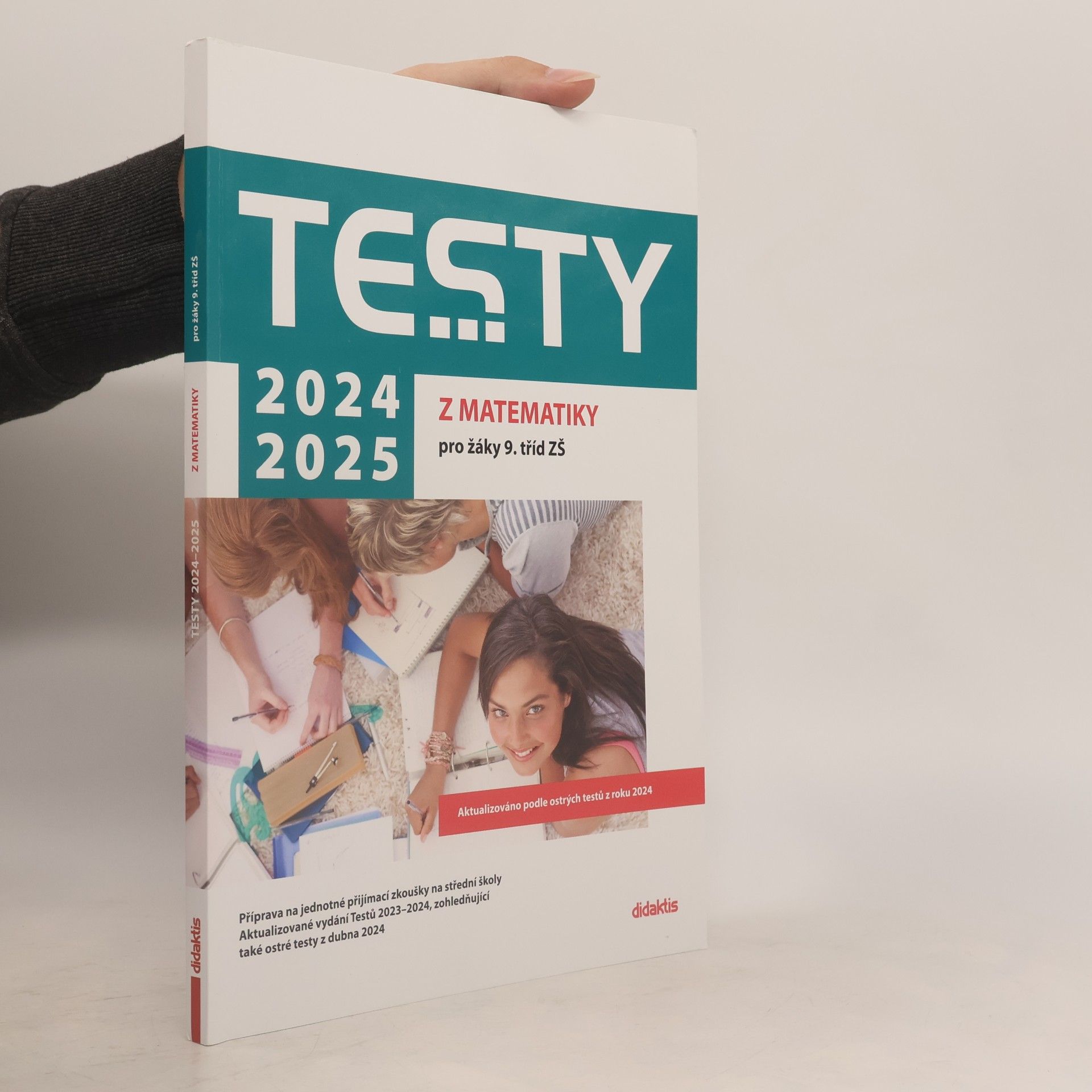 Kolektiv autorů Testy 2024-2025 z matematiky pro žáky 9. tříd ZŠ