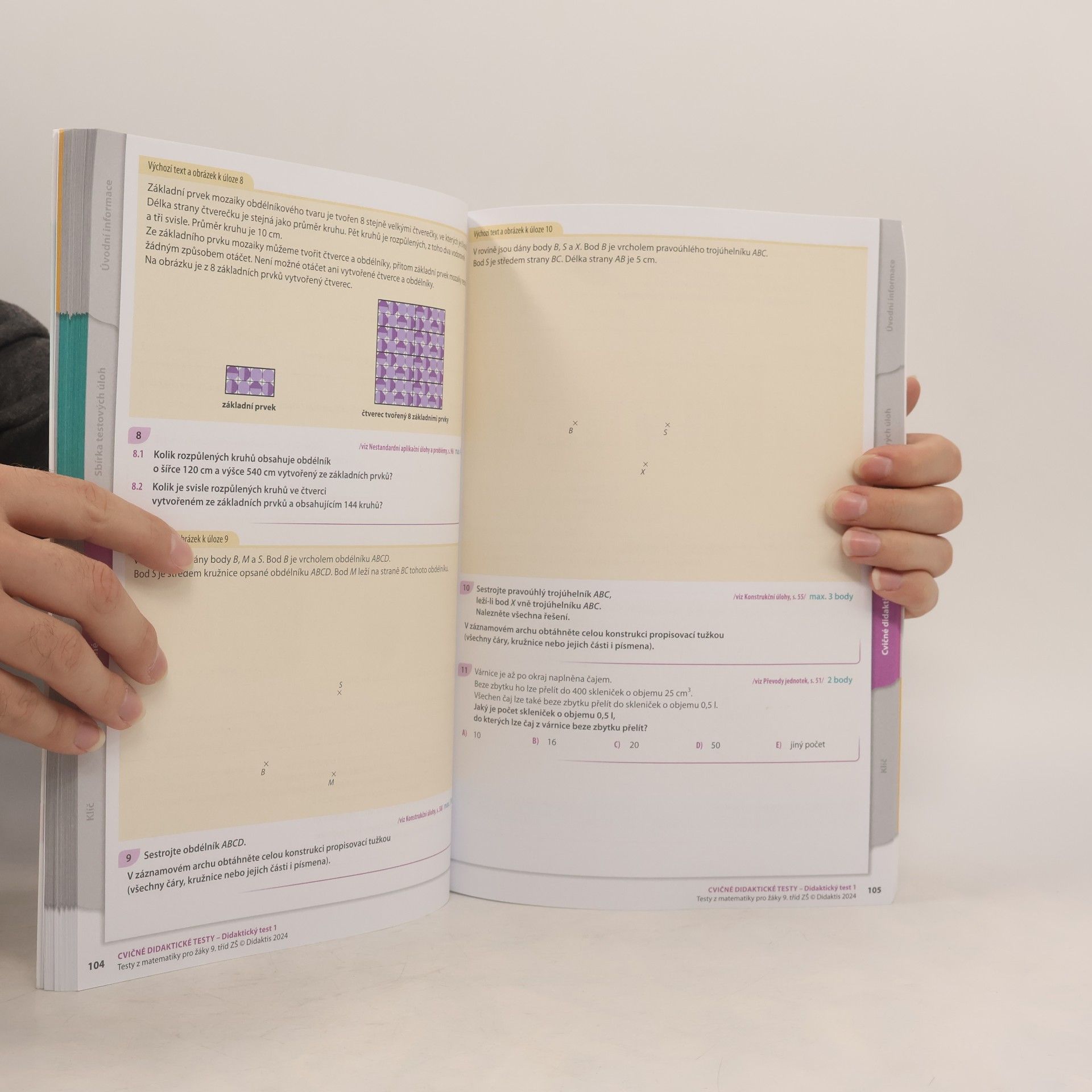 Autorenkollektiv Testy 2024-2025 z matematiky pro žáky 9. tříd ZŠ