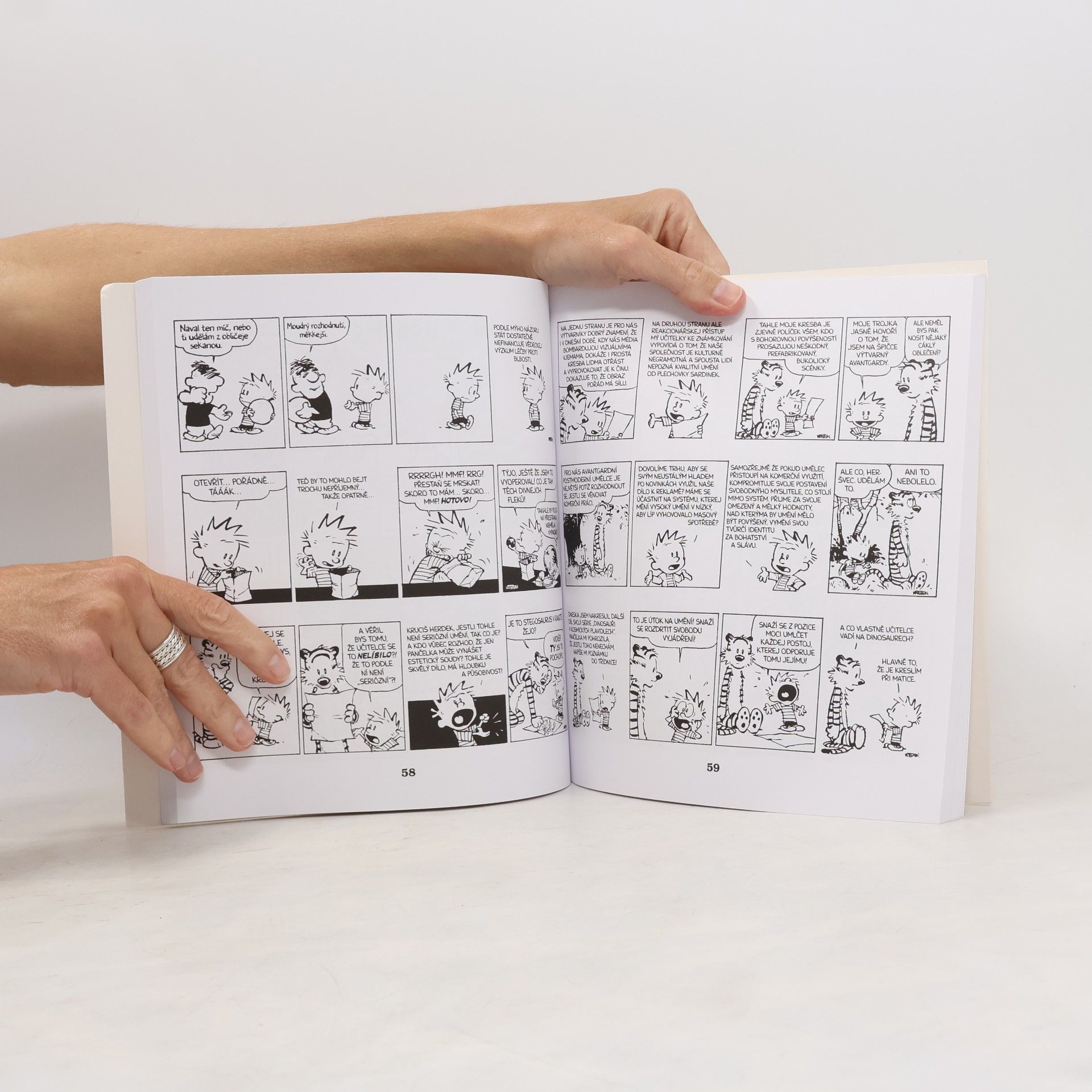 Bill Watterson Útok vyšinutých zmutovaných zabijáckých obludných sněhuláků
