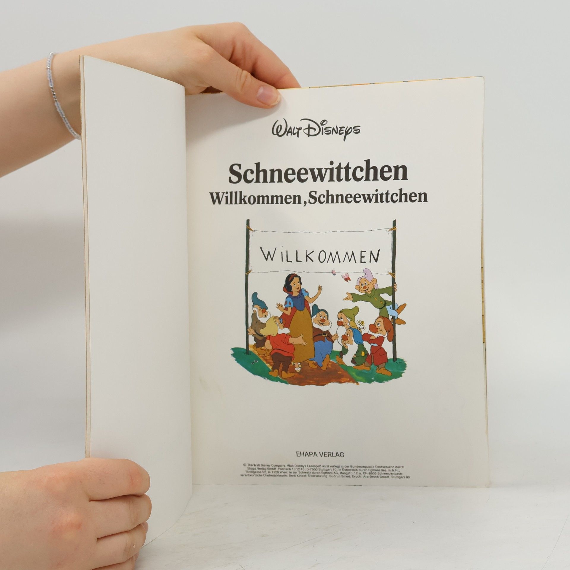 Walt Disney Schneewittchen. Willkommen, Schneewittchen