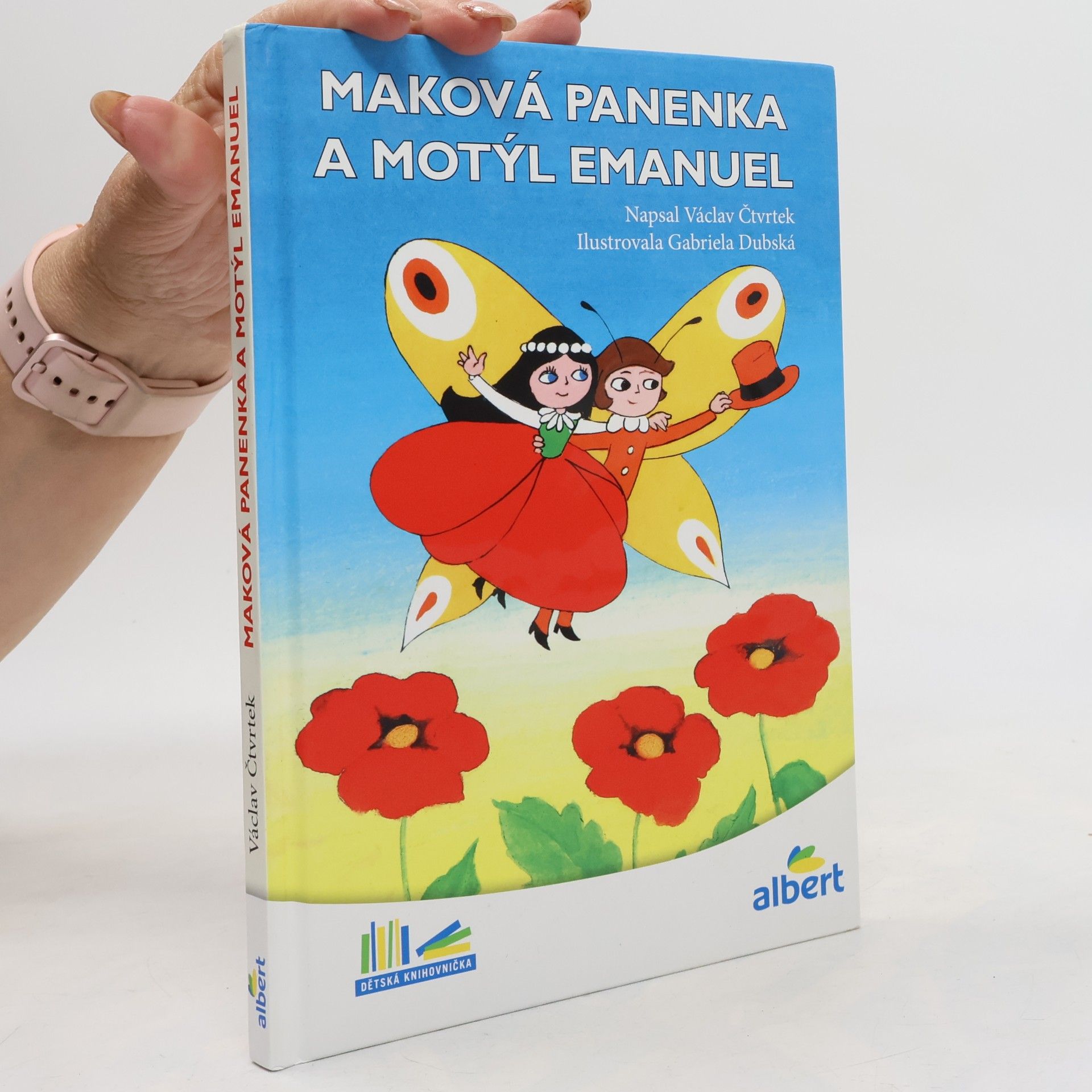 Václav Čtvrtek Maková panenka a motýl Emanuel