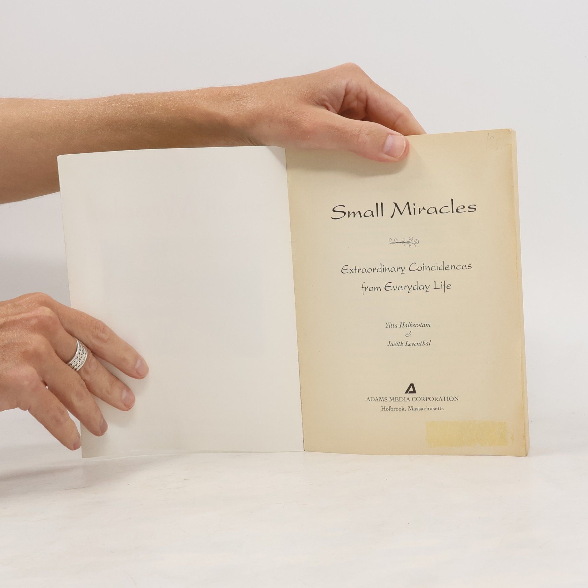 Yitta Halberstam Mandelbaum Small Miracles