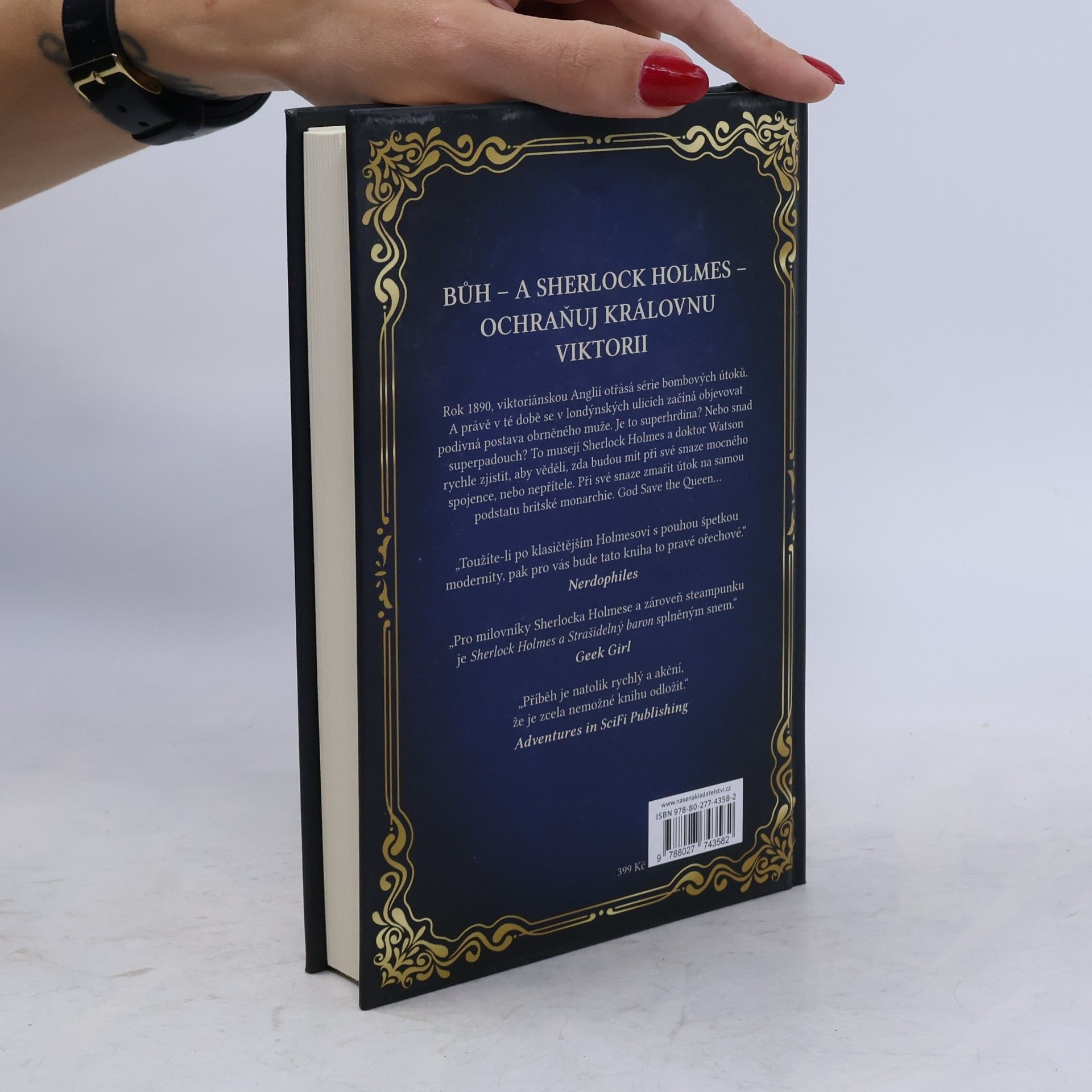 James Lovegrove Sherlock Holmes a Strašidelný baron