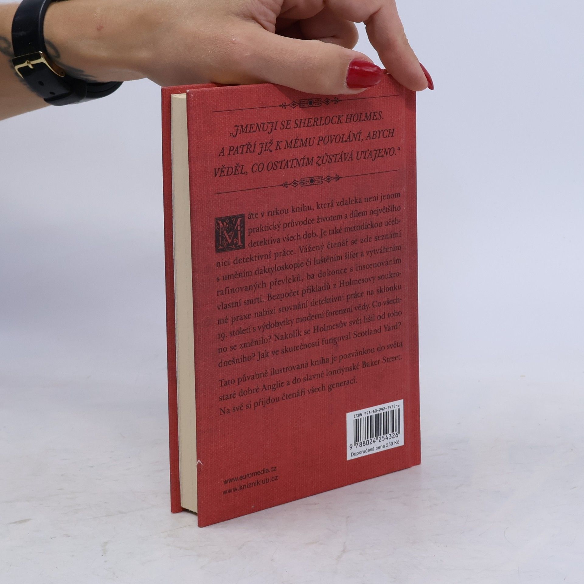 Ransom Riggs Sherlock Holmes pod lupou