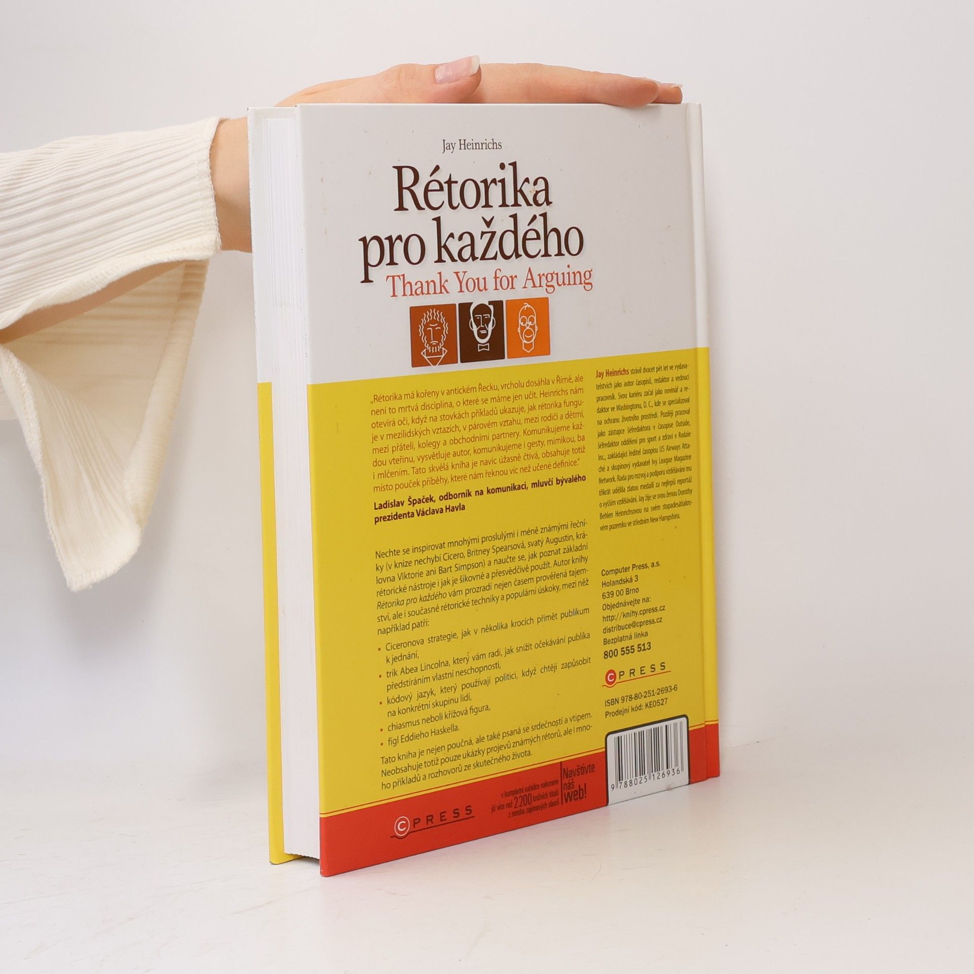 Jay Heinrichs Rétorika pro každého