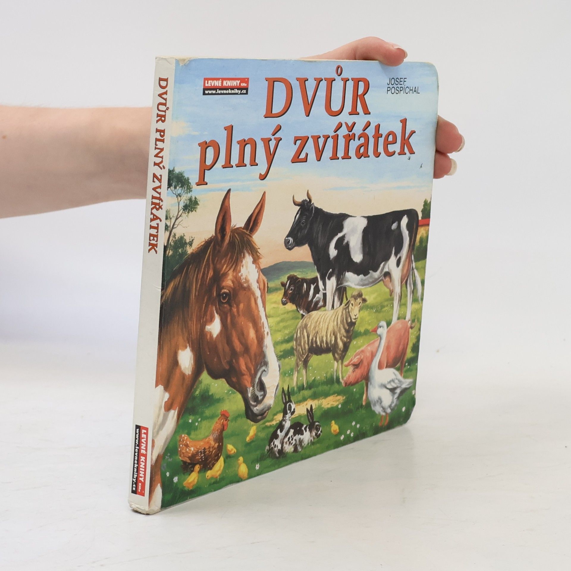 Josef Pospichal Dvůr plný zvířátek