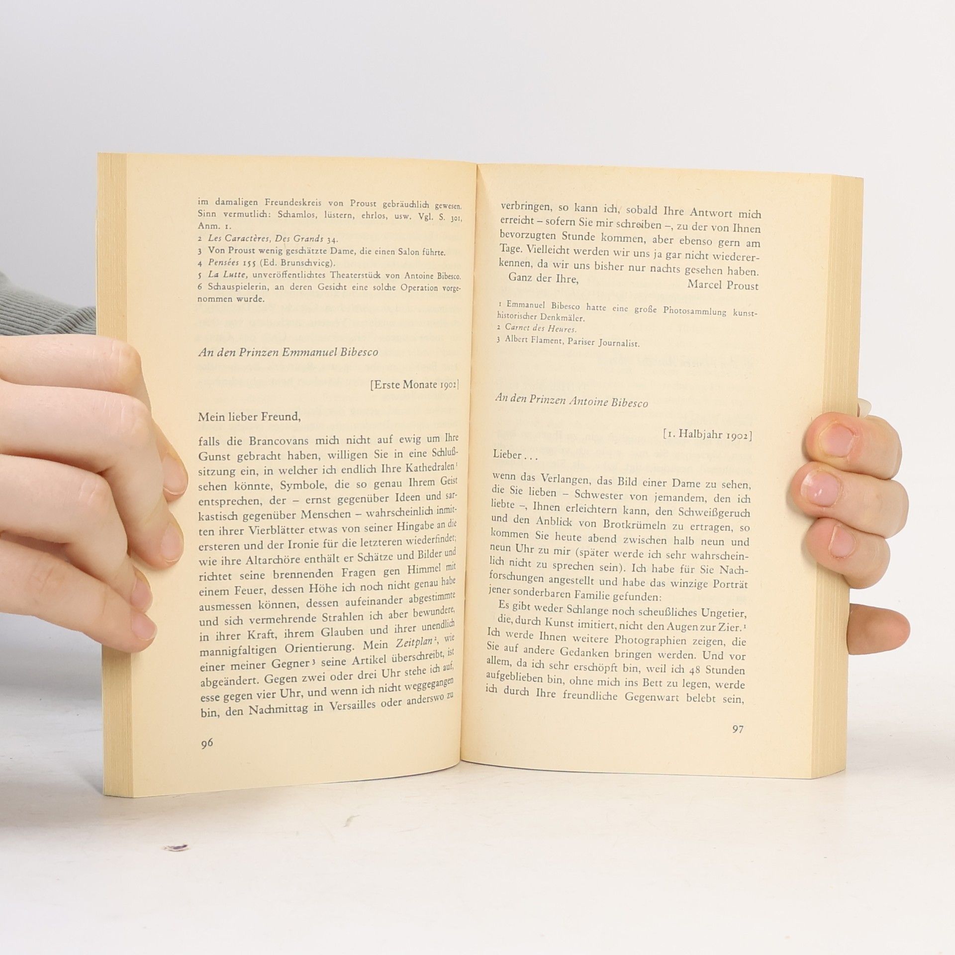 Marcel Proust Briefe zum Leben
