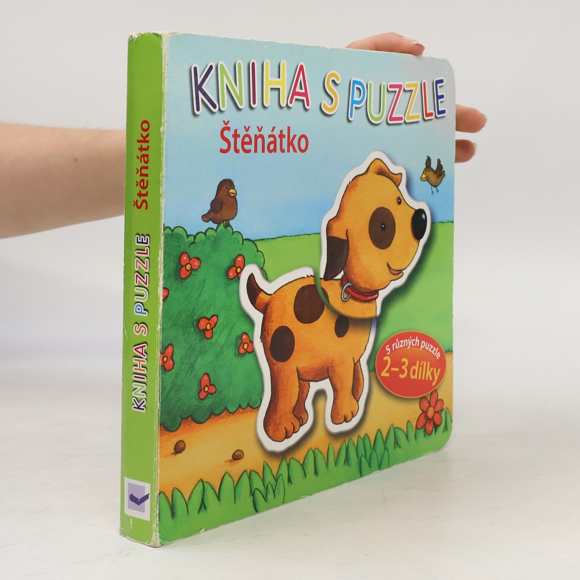 Vera Brüggemann Štěňátko: kniha s puzzle