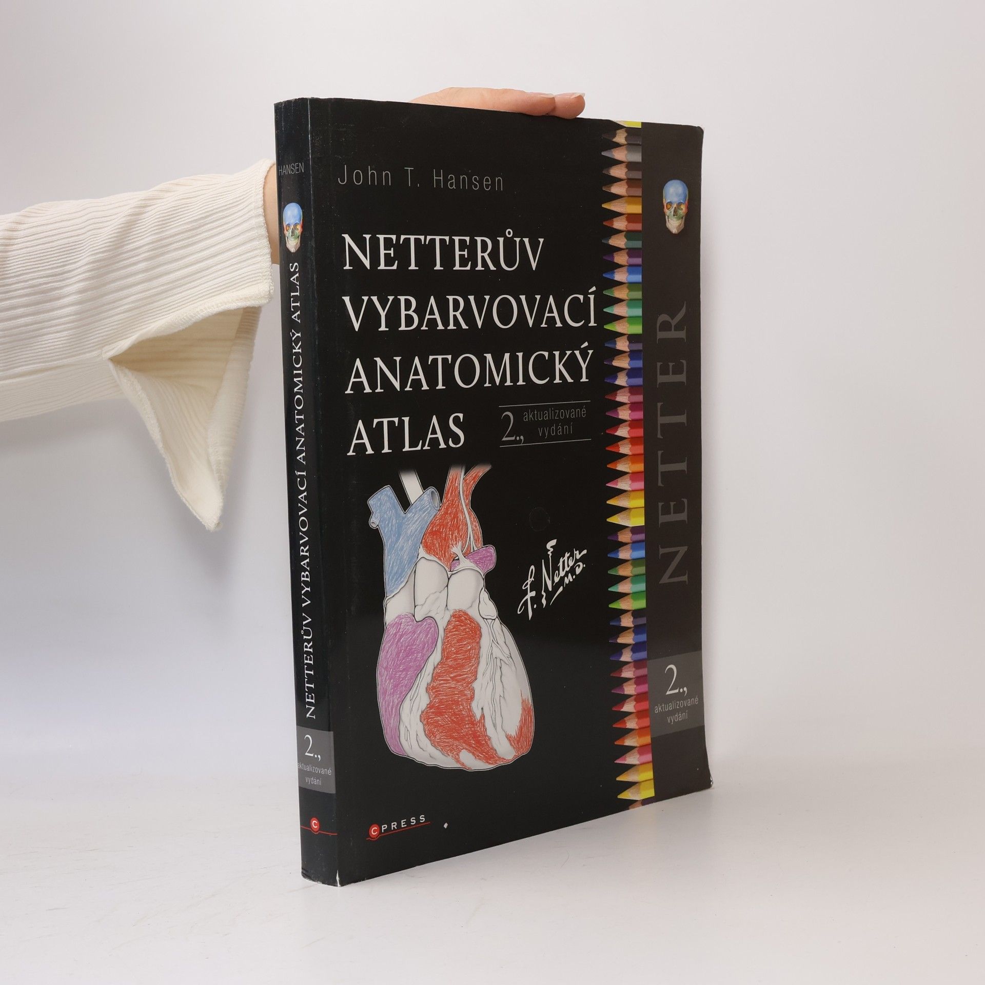 John T. Hansen Netterův vybarvovací anatomický atlas