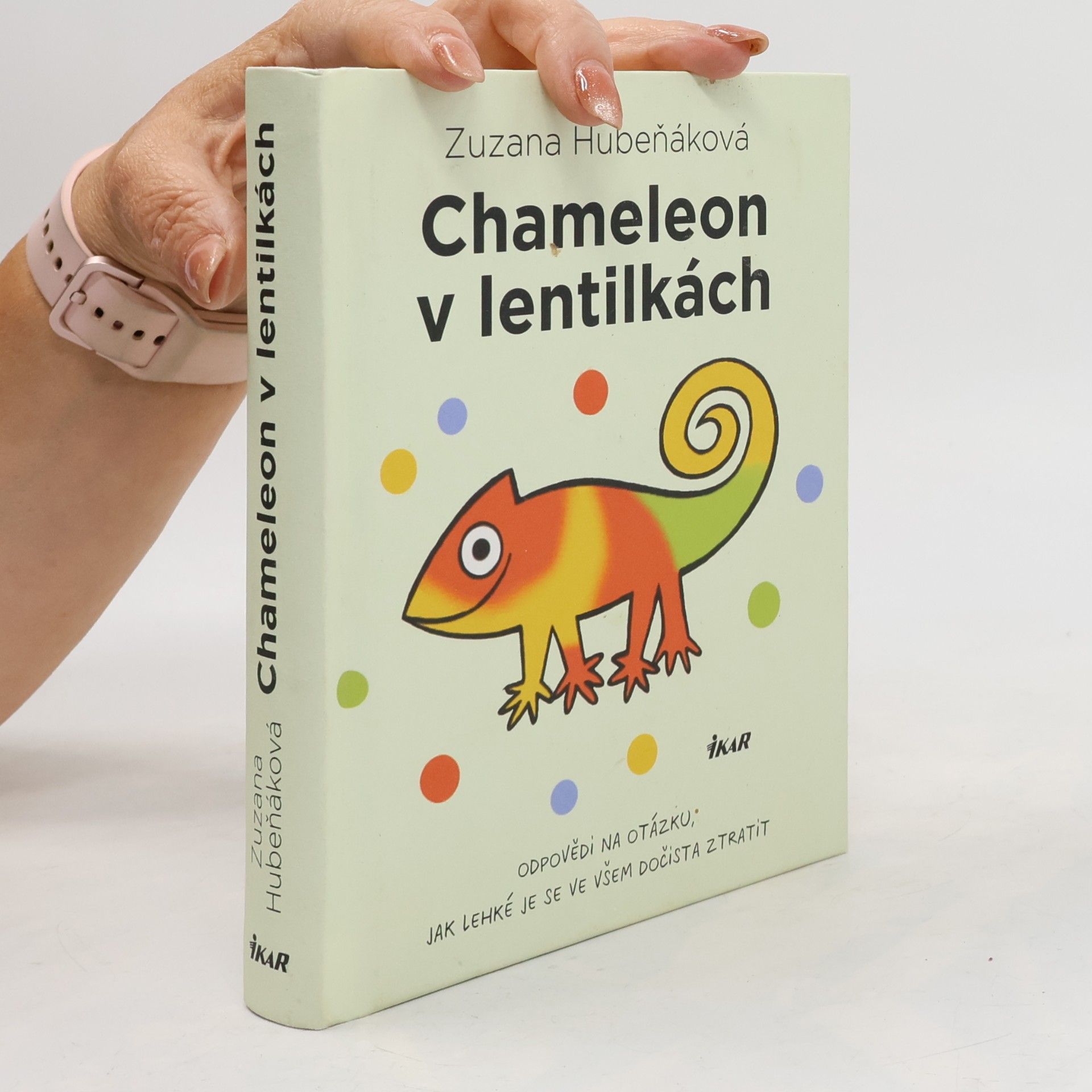Chameleon v lentilkách