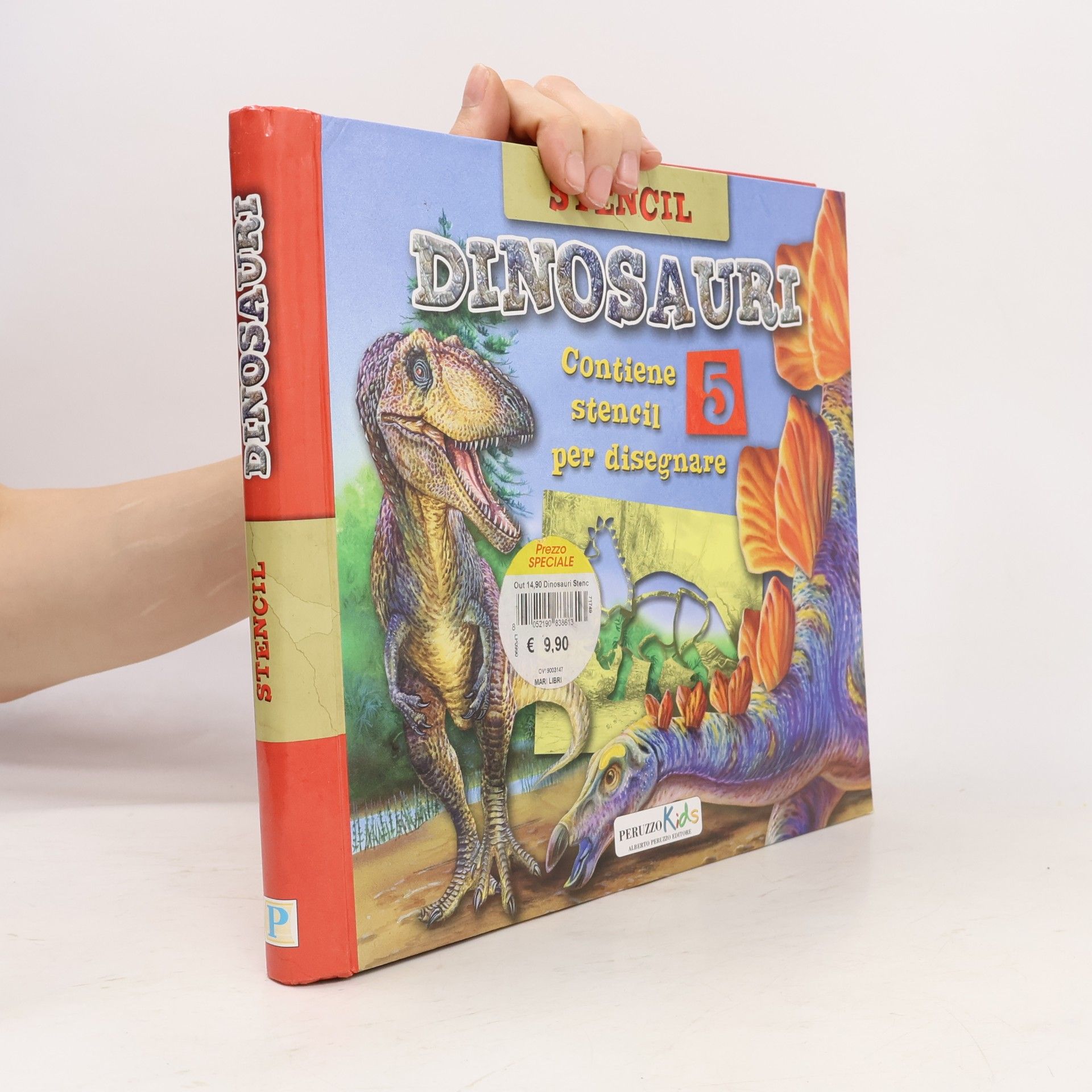 Autores varios Dinosauri. Con stencil