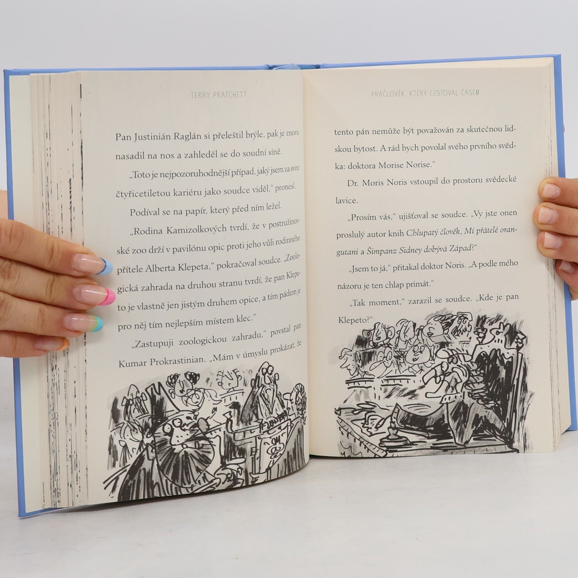 Terry Pratchett Pračlověk, který cestoval časem