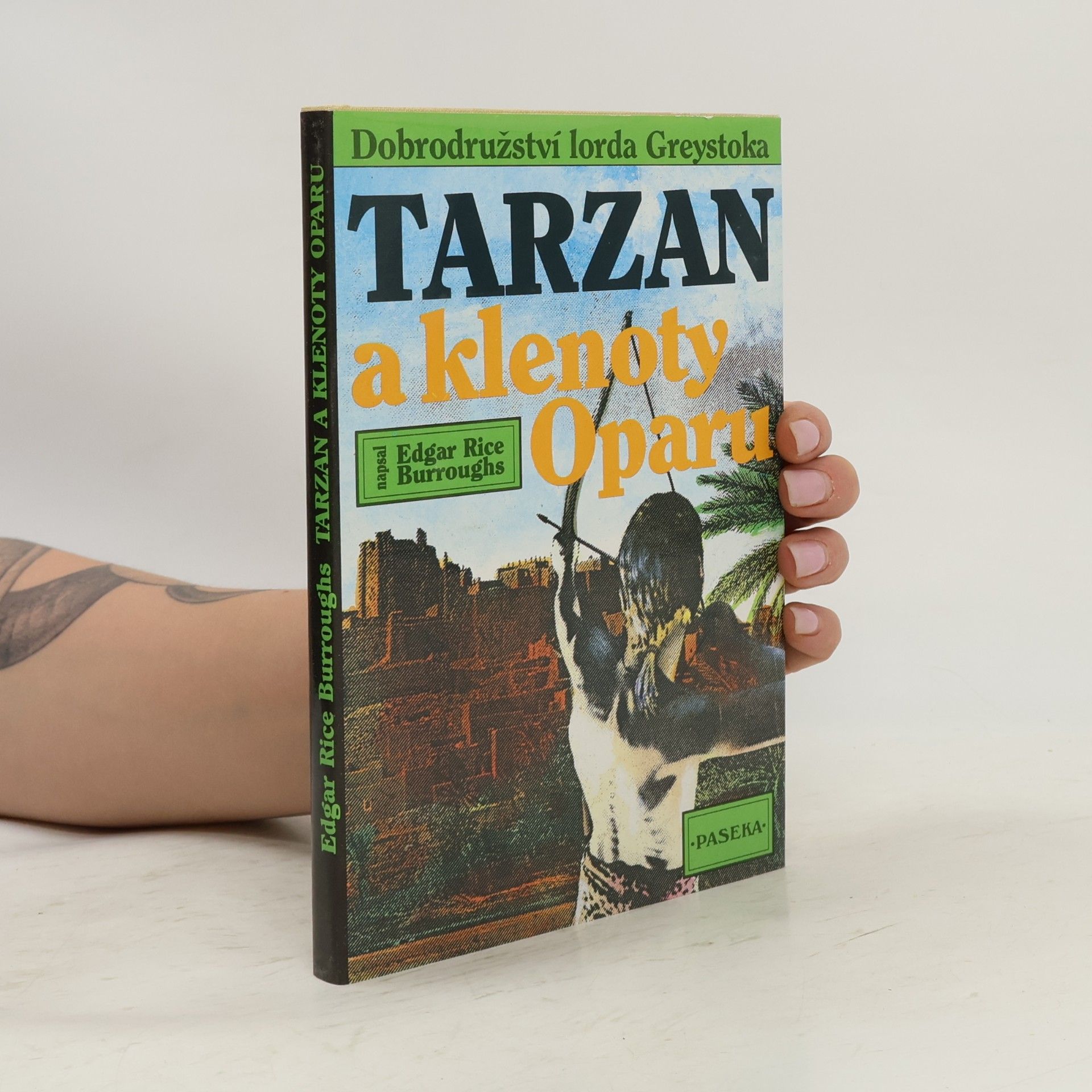 Edgar Rice Burrroughs Tarzan a klenoty Oparu 5