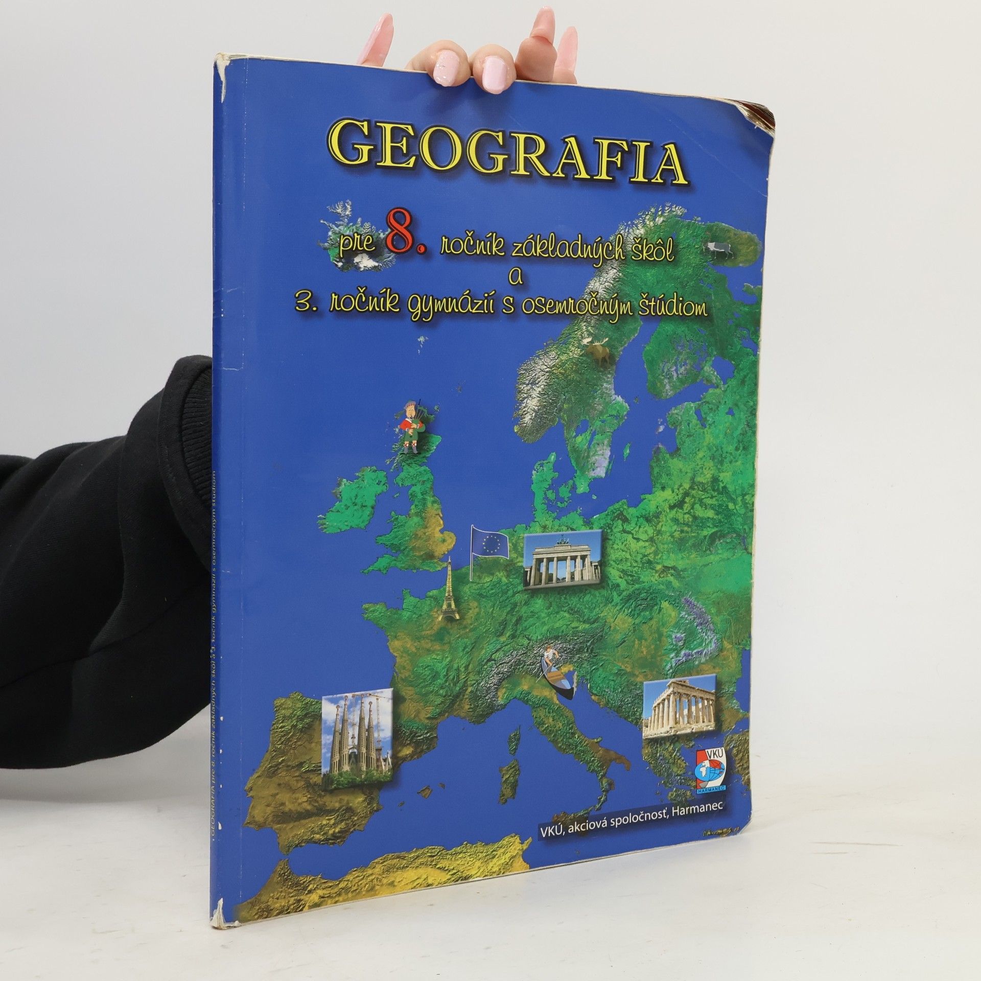 Geografia pre 8. ročník základných škôl a 3. ročník gymnázií s osemročným štúdiom