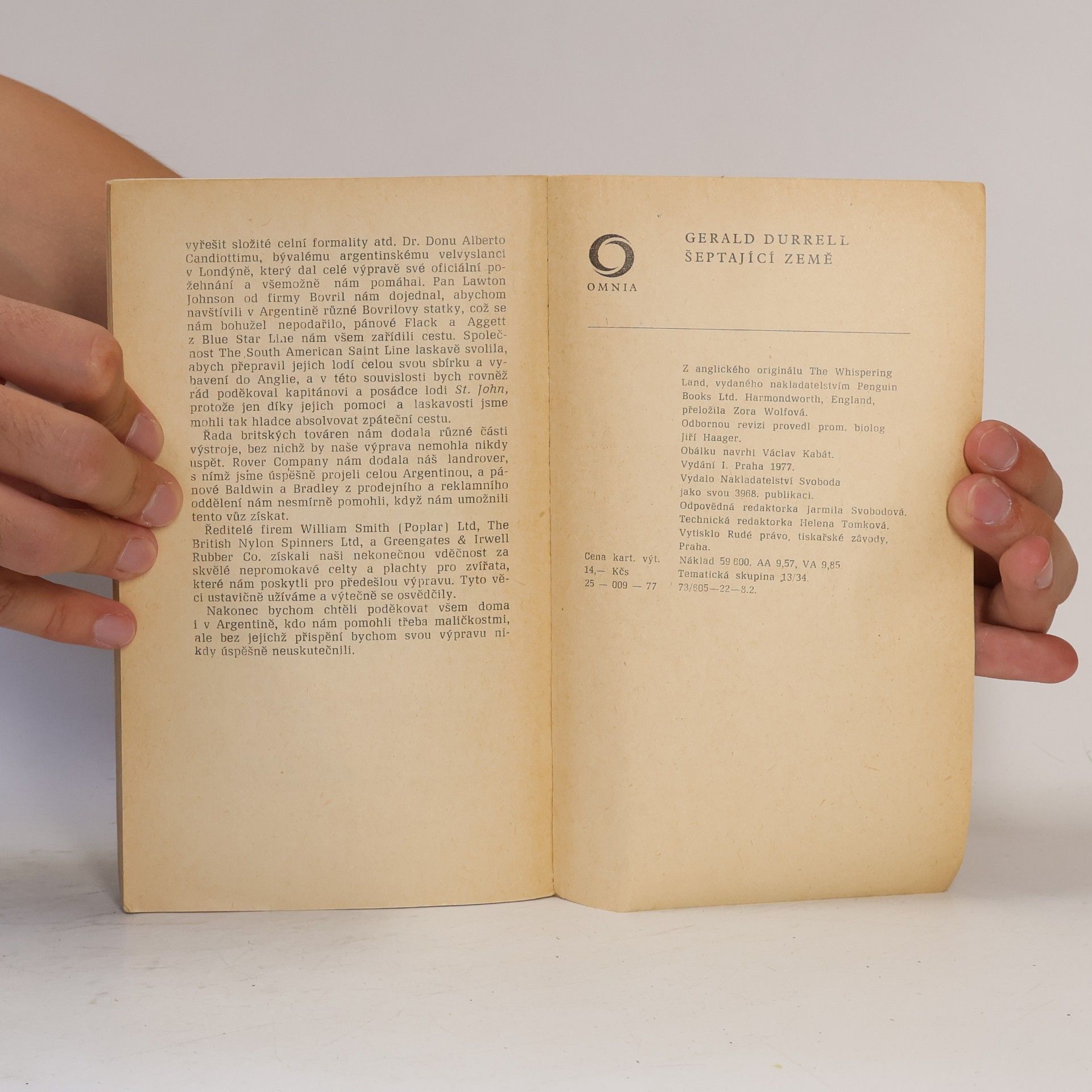 Gerald Durrell Šeptající země
