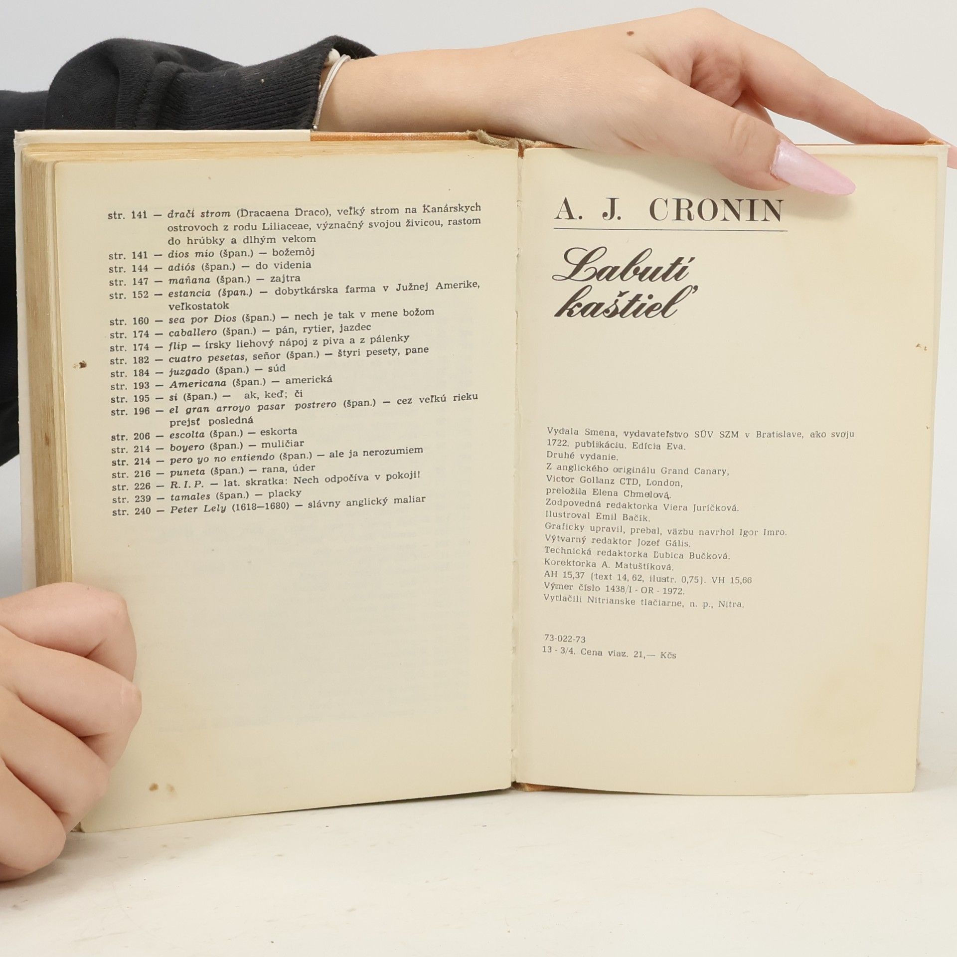 A. J. Cronic Labutí kaštieľ
