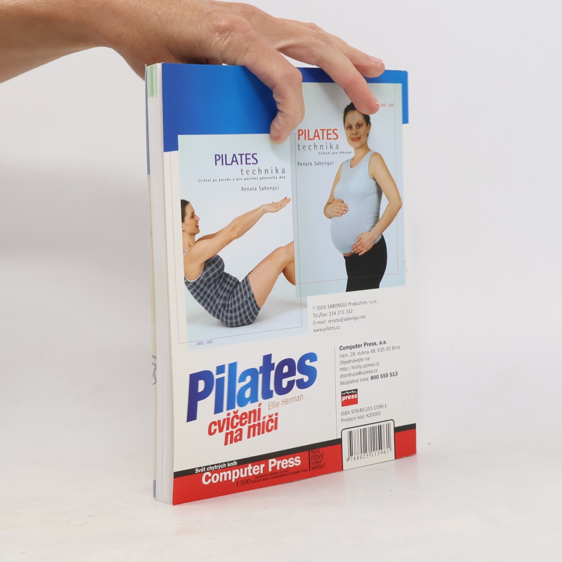 Ellie Herman Pilates cvičení na míči: Jak si zpevnit a zformovat celou postavu