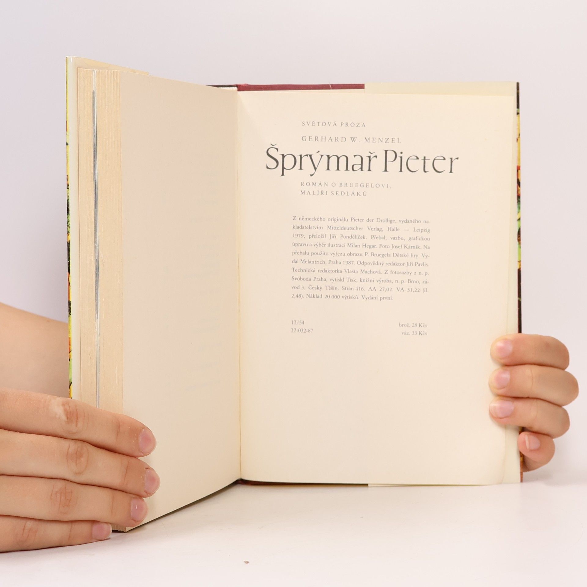 Jiří Pondělíček Šprýmař Pieter