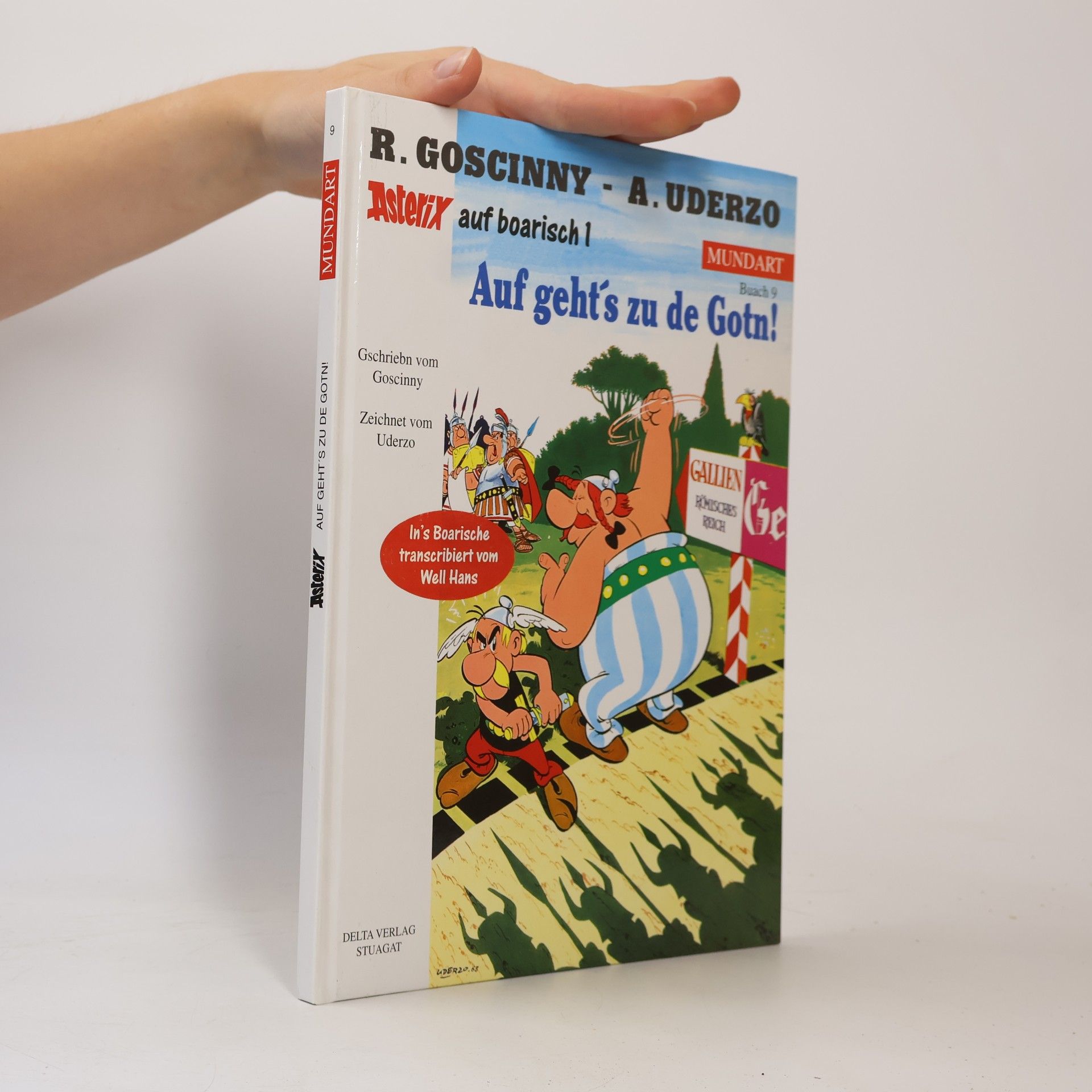 René Goscinny Asterix Mundart 9