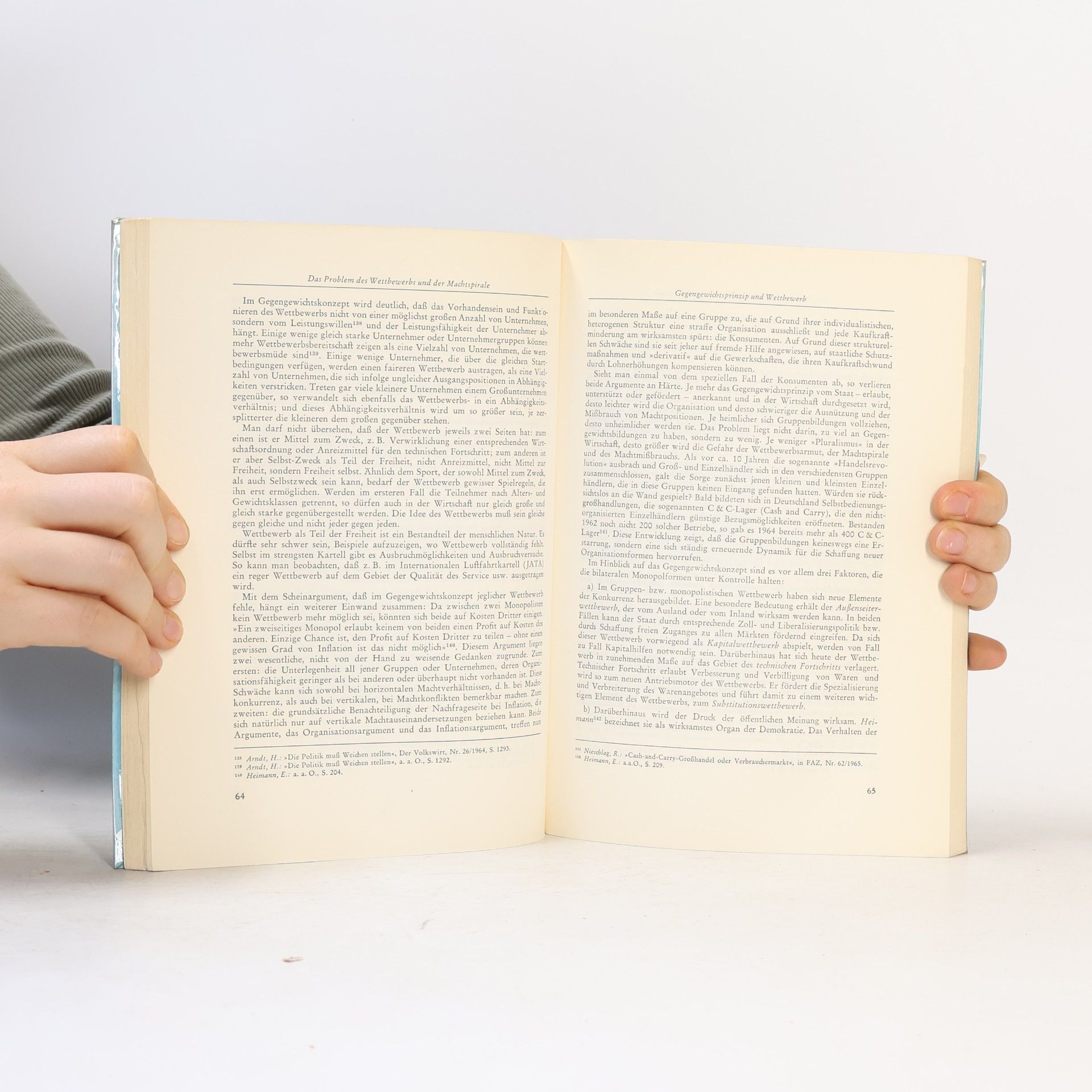 Various authors Das Gegengewichtsprinzip in der Wirtschaftsordnung I.
