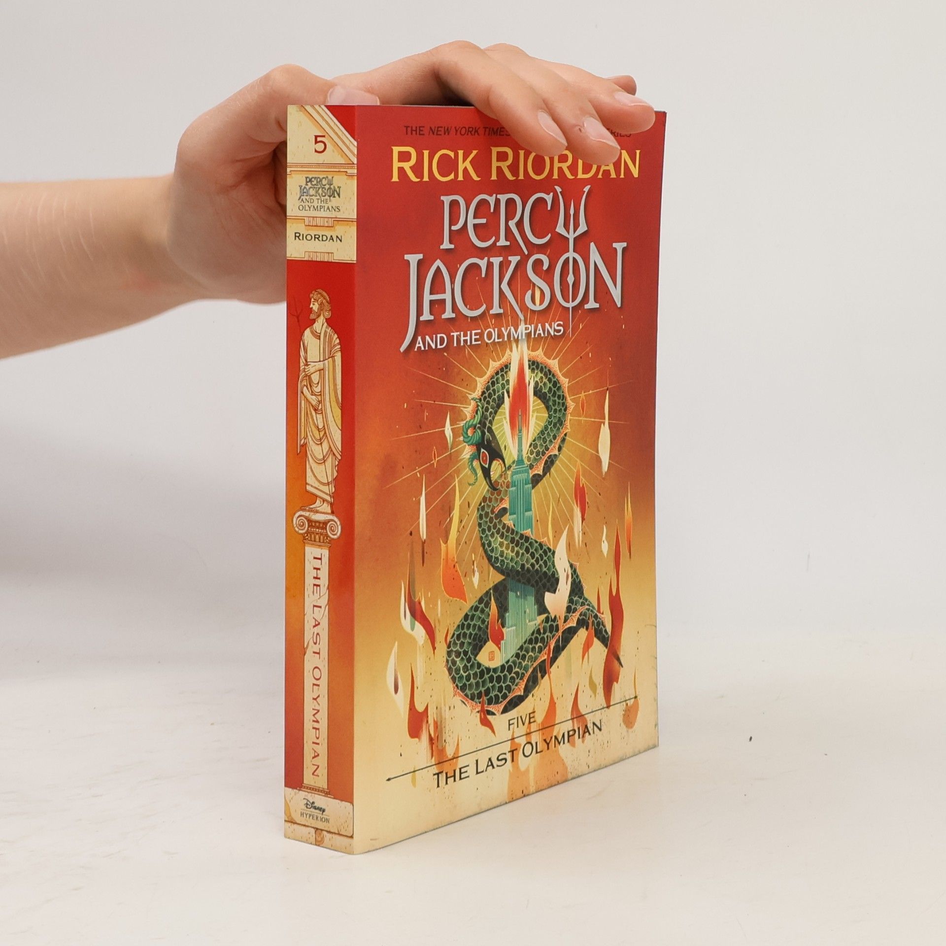Rick Riordan Percy Jackson and the Olympians, Book Five : The Last Olympian