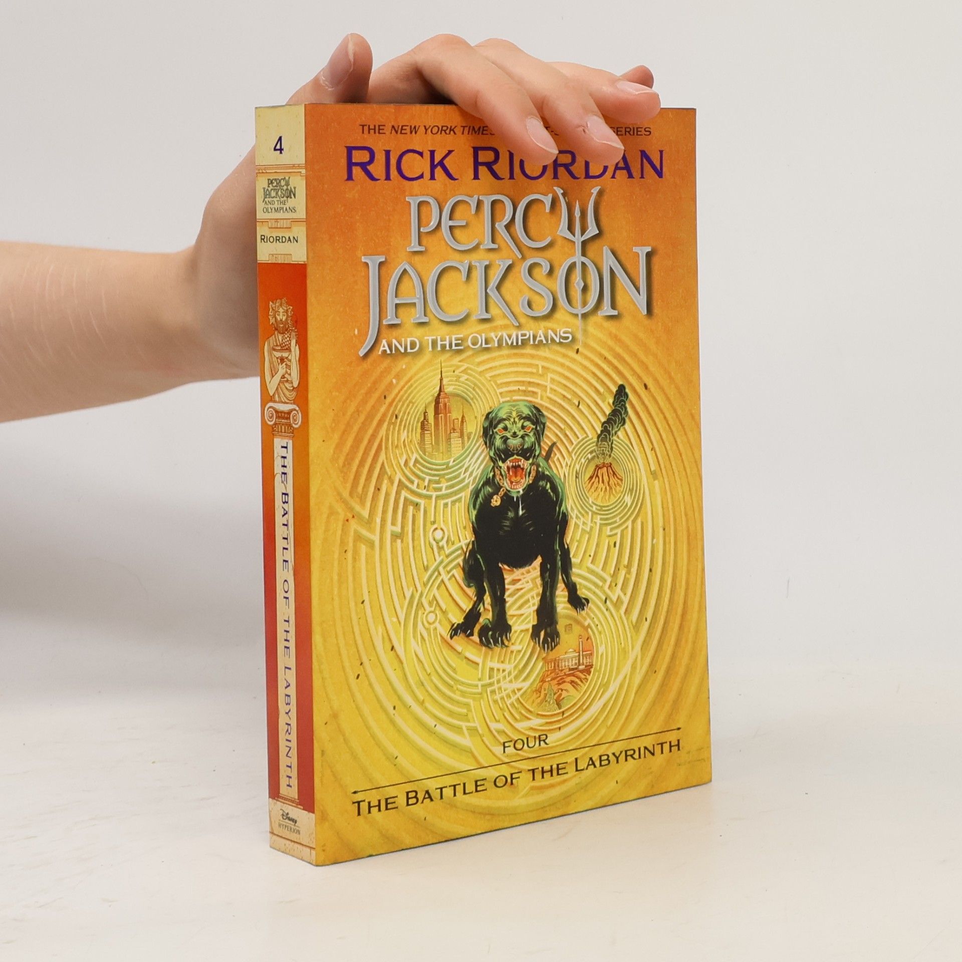 Rick Riordan Percy Jackson and the Olympians, Book Four : The Battle of the Labyrinth