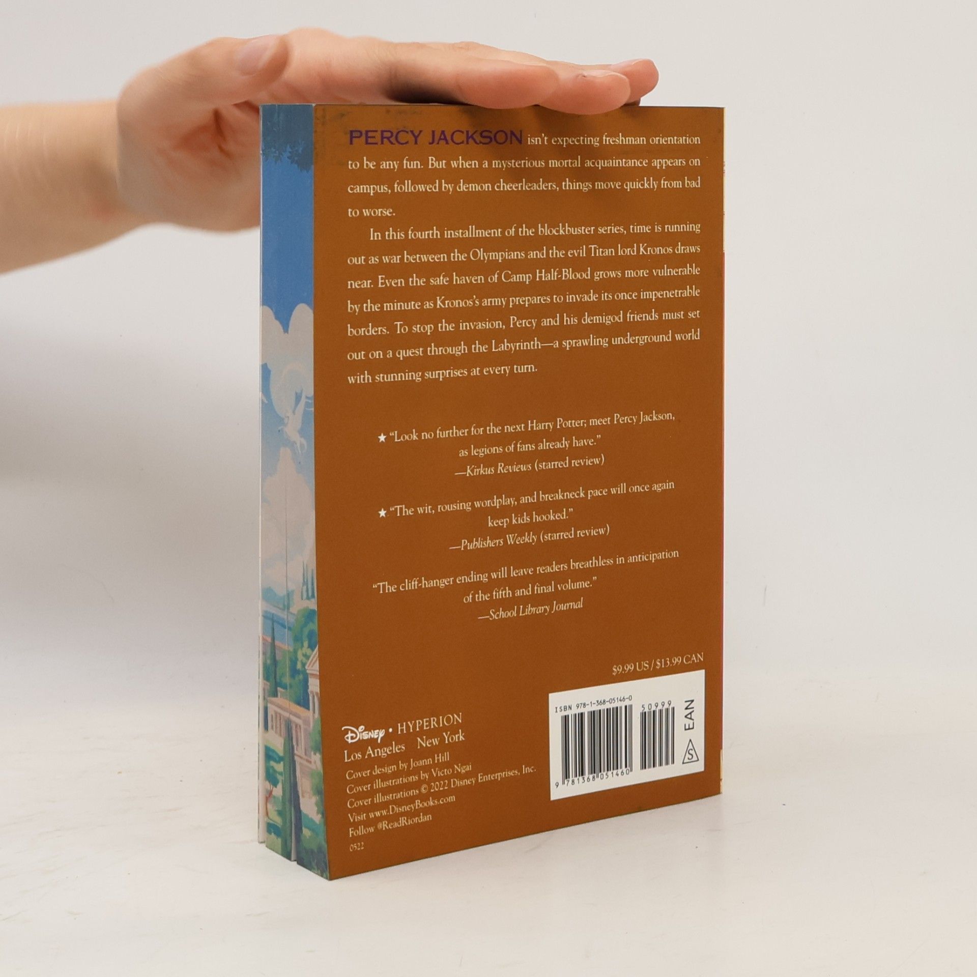 Rick Riordan Percy Jackson and the Olympians, Book Four : The Battle of the Labyrinth