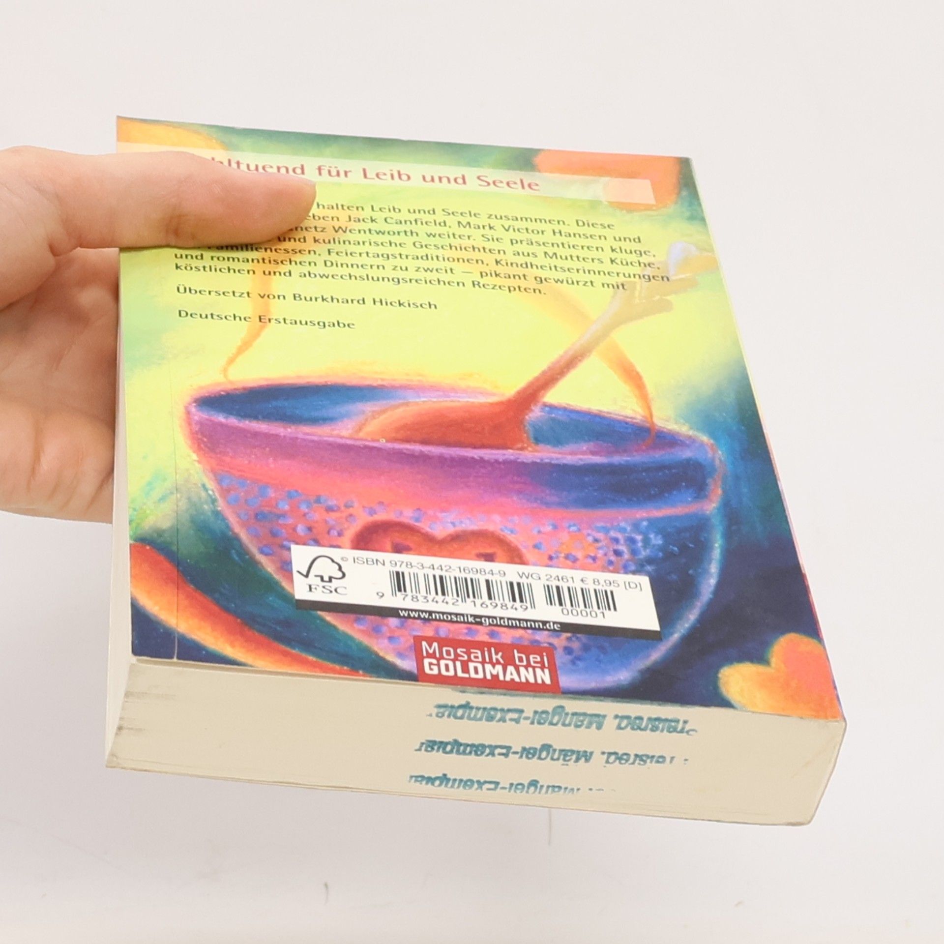 Jack Canfield Hühnersuppe für die Seele - das neue Kochbuch
