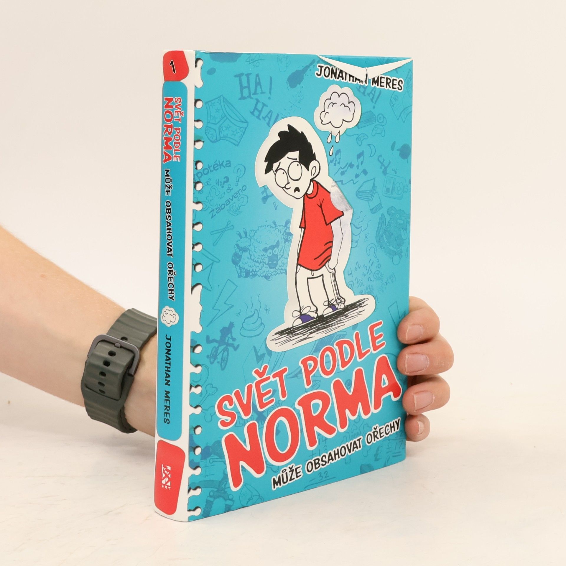 Jonathan Meres Svět podle Norma. Může obsahovat ořechy