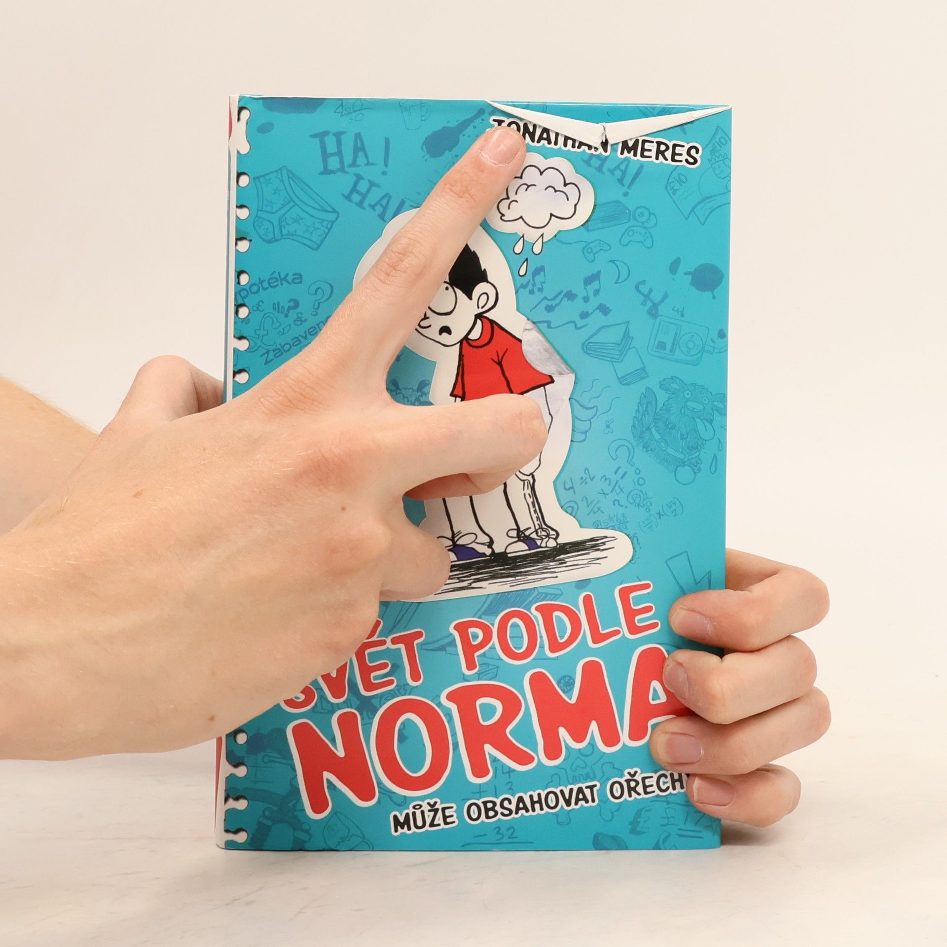 Jonathan Meres Svět podle Norma. Může obsahovat ořechy