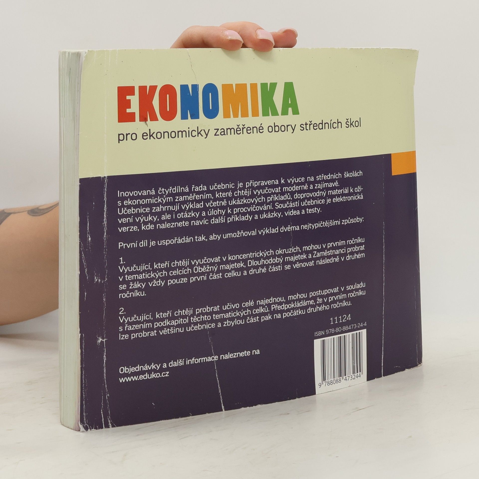 Kolektiv autorů Ekonomika pro ekonomicky zaměřené obory středních škol