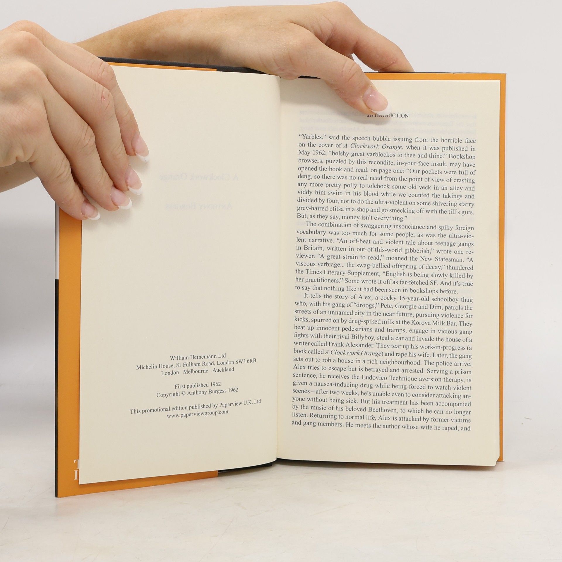 Anthony Burgess Clockwork Orange