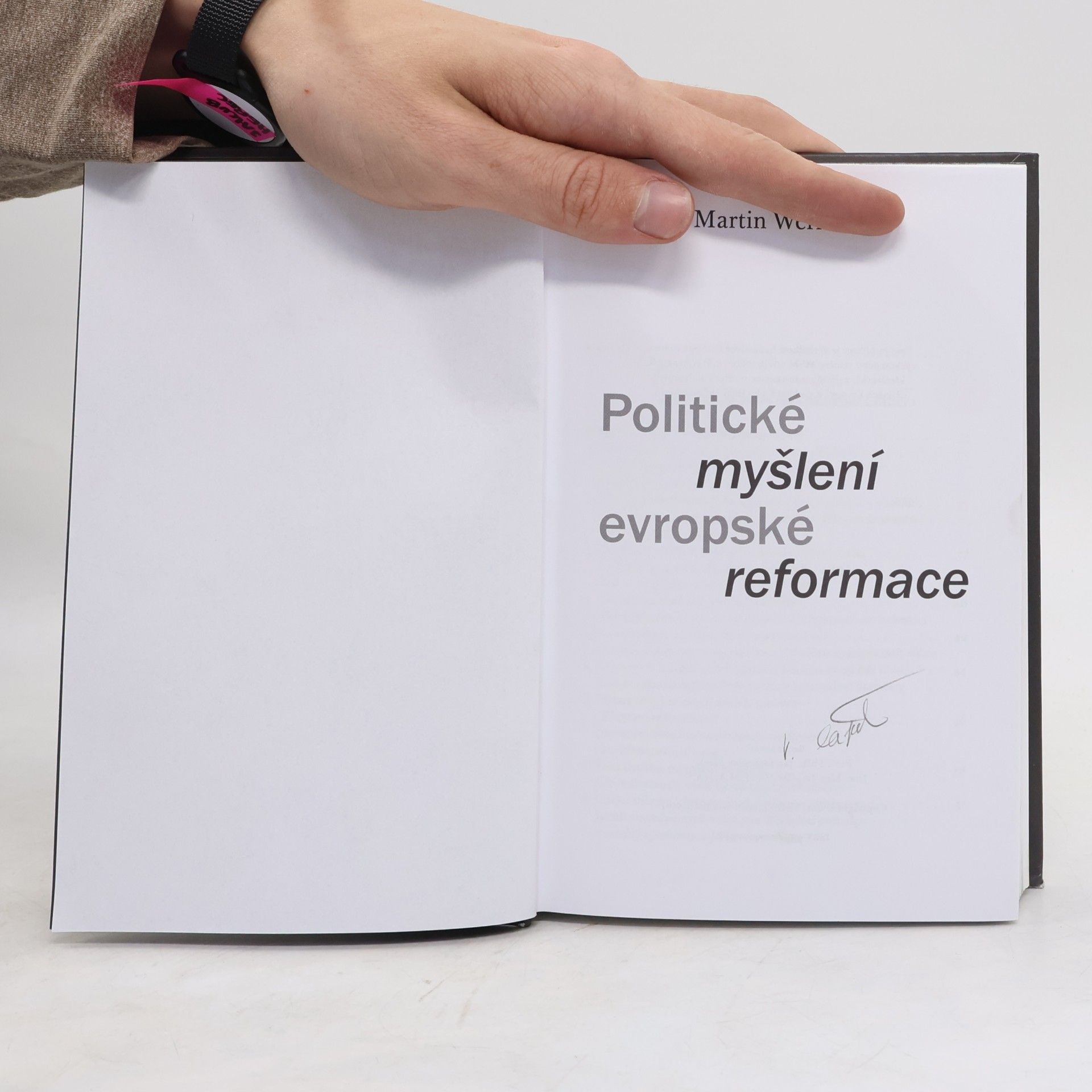 Martin Wernisch Politické myšlení evropské reformace