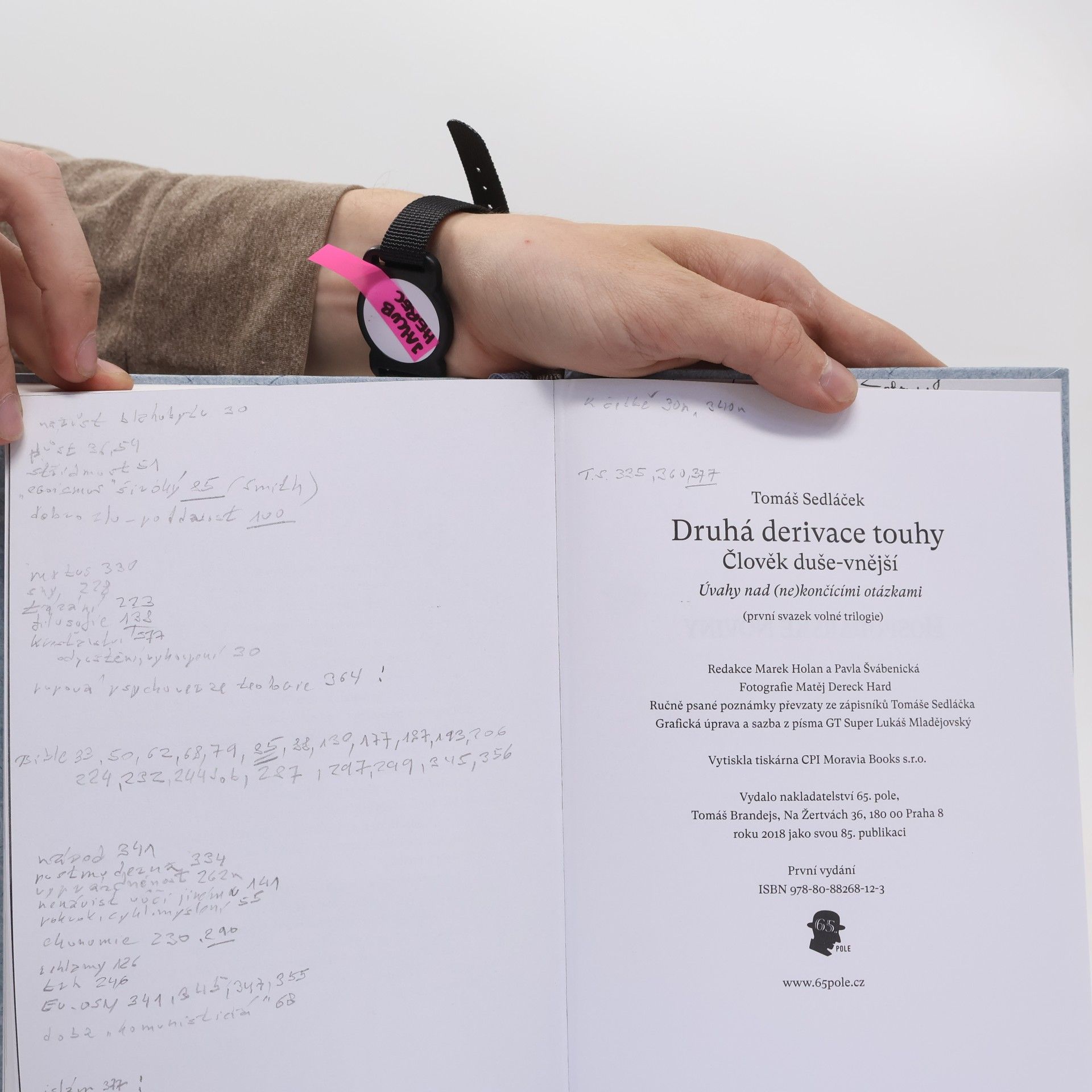 Tomáš Sedláček Druhá derivace touhy. Člověk duše-vnější