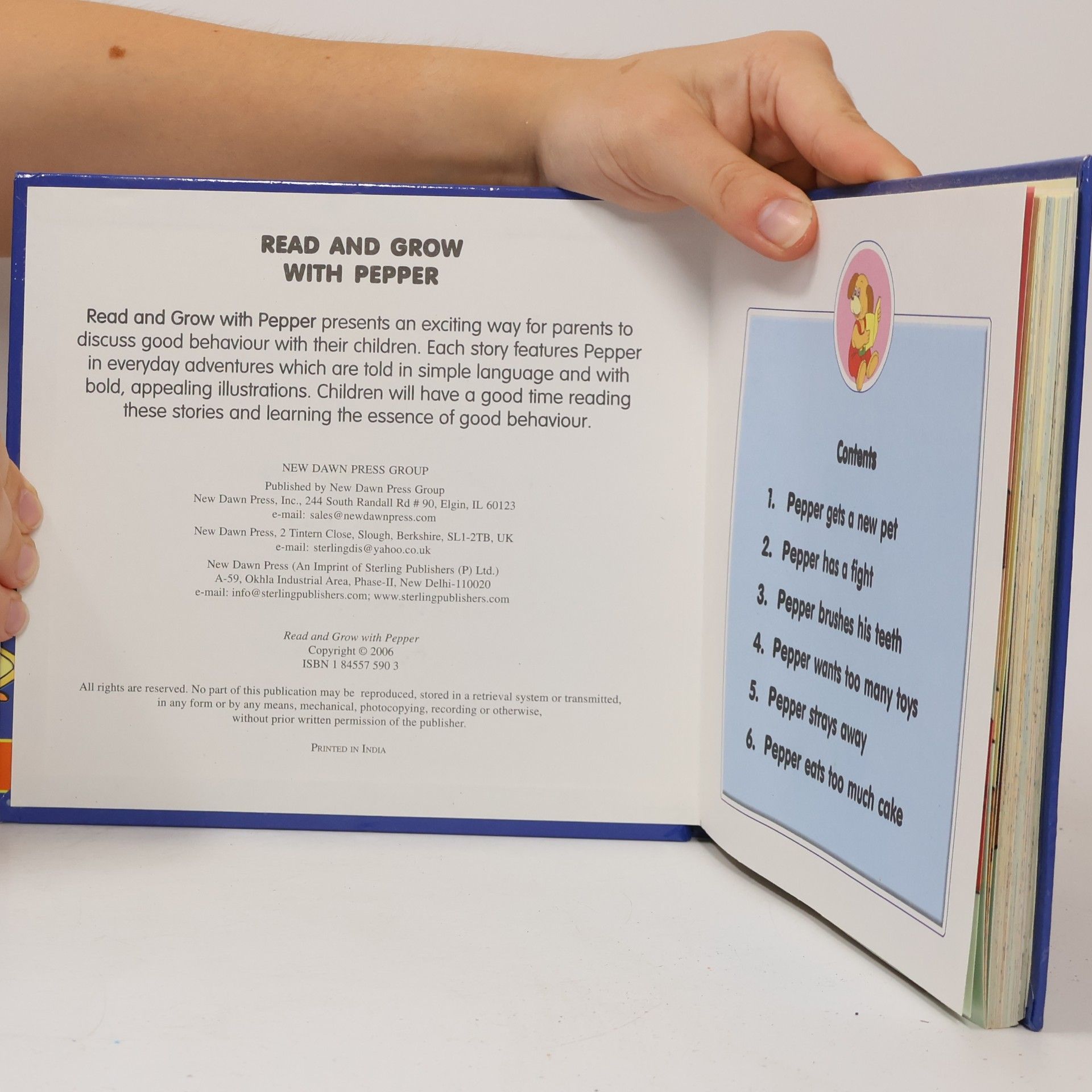 Autorenkollektiv Read and grow with Pepper : Pepper's blue storybook