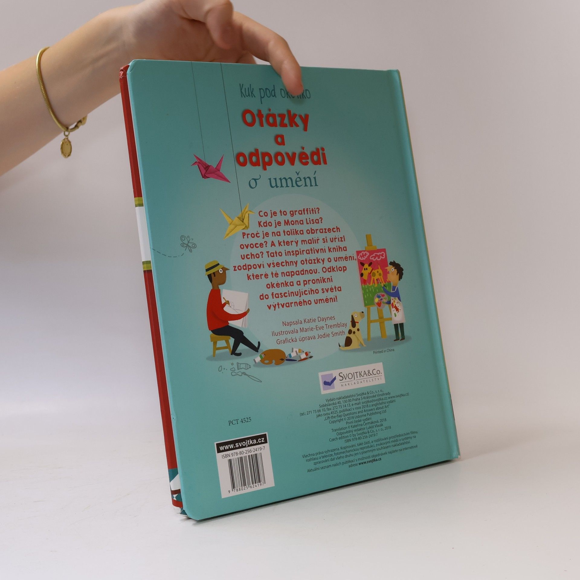Katie Daynes Otázky a odpovědi o umění