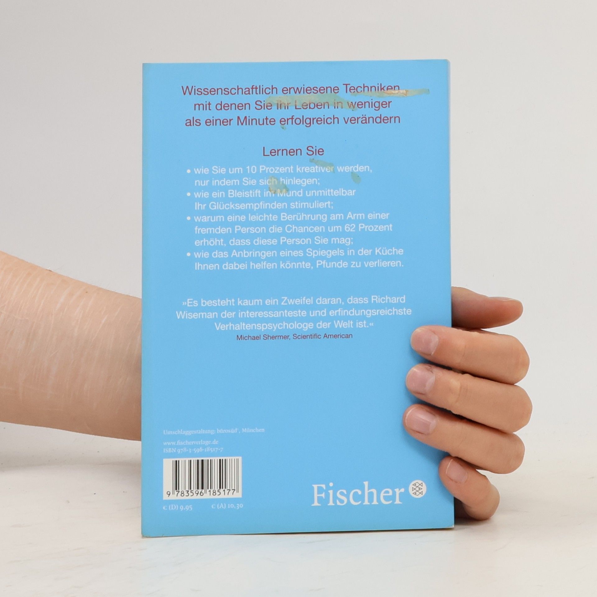 Richard Wiseman Wie Sie in 60 Sekunden Ihr Leben verändern