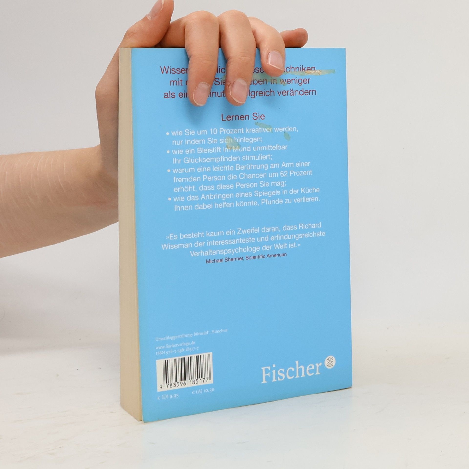 Richard Wiseman Wie Sie in 60 Sekunden Ihr Leben verändern
