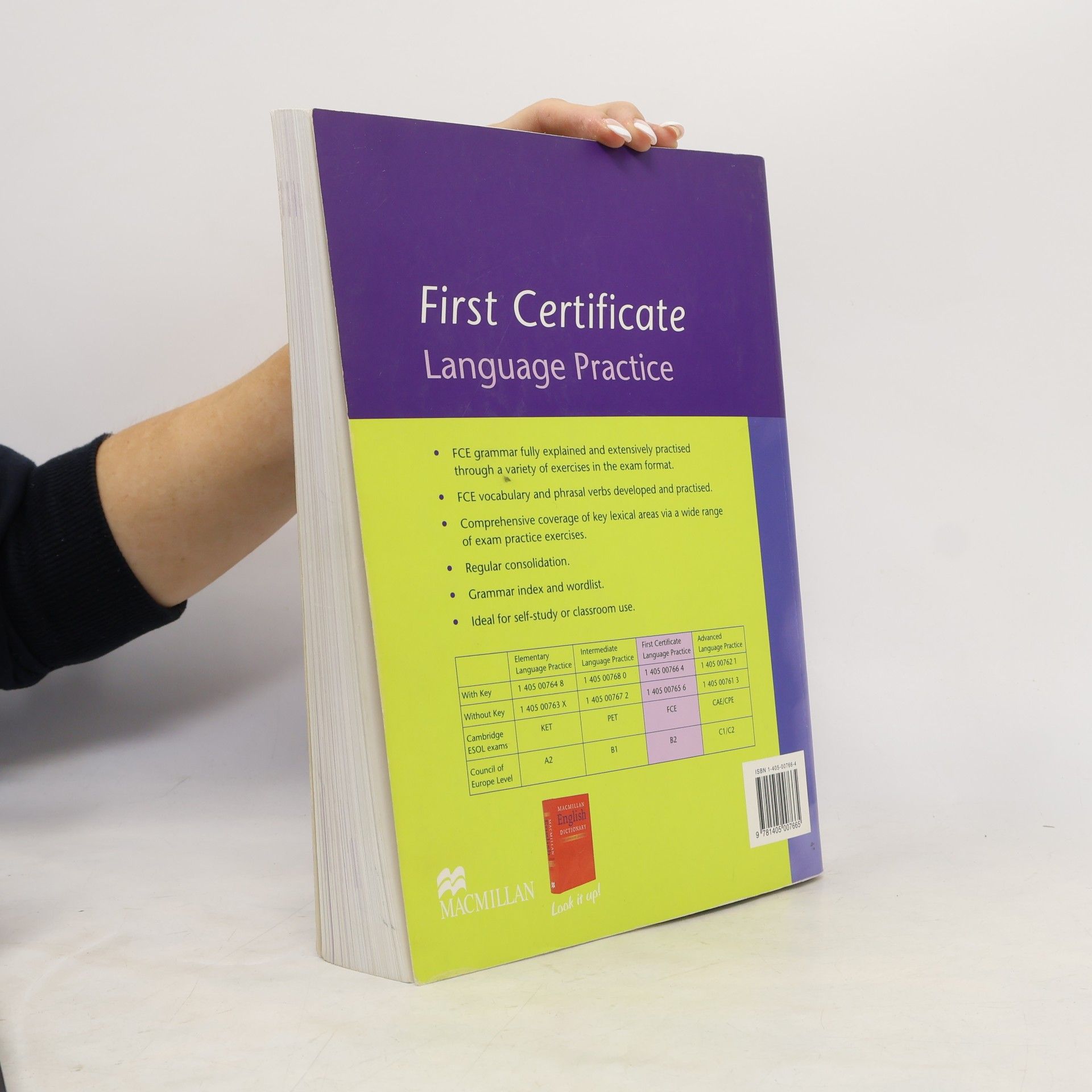 Michael Vince First certificate language practice with key. English grammar and vocabulary