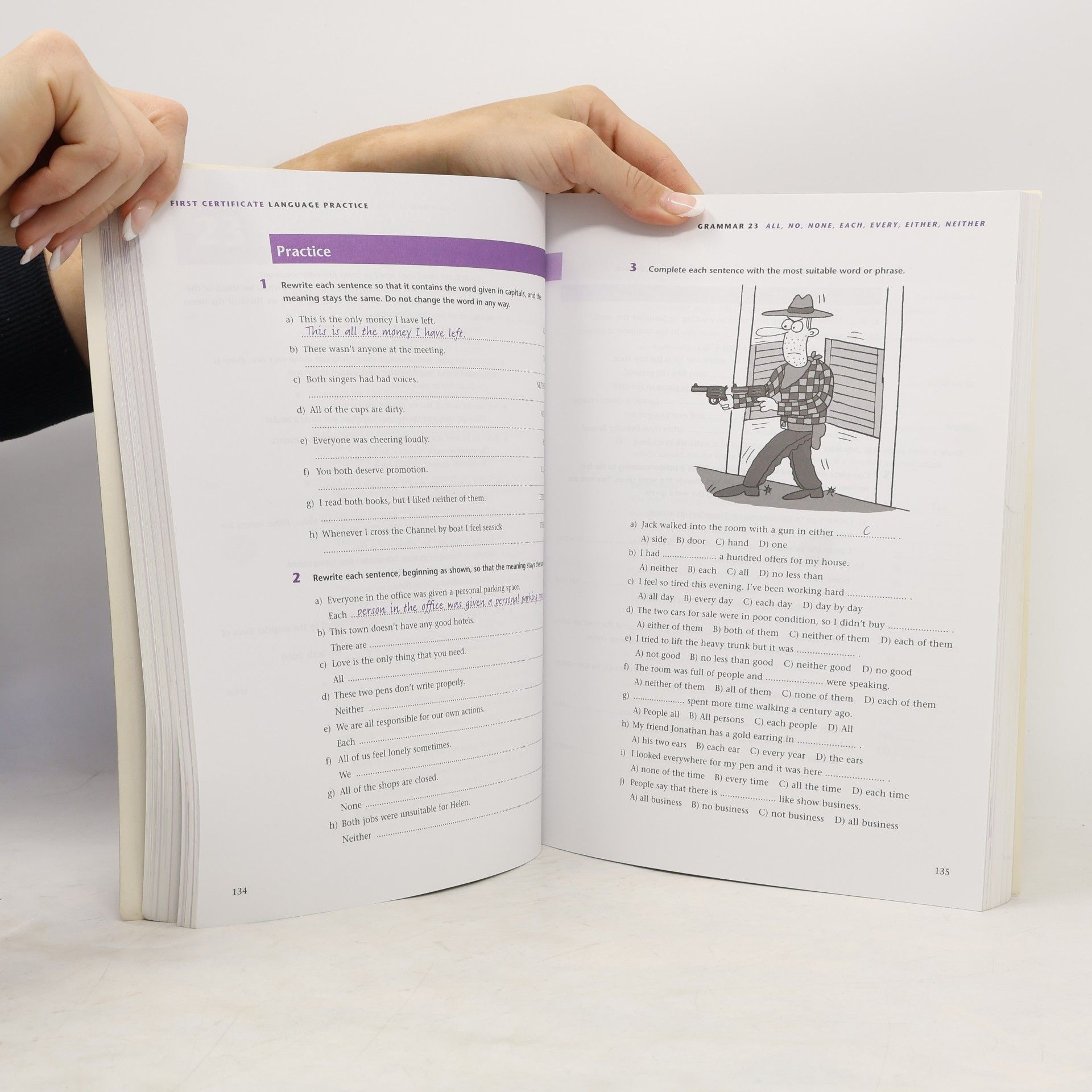 Michael Vince First certificate language practice with key. English grammar and vocabulary