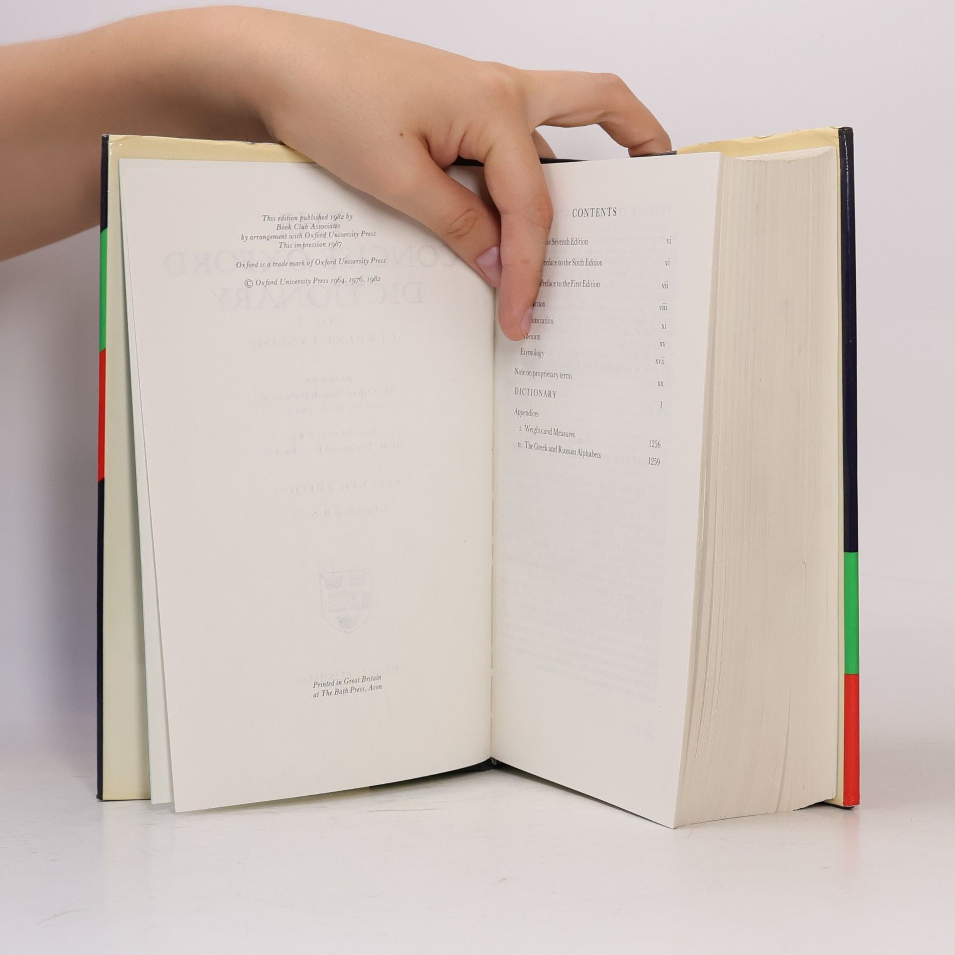 Autorenkollektiv The Concise Oxford Dictionary