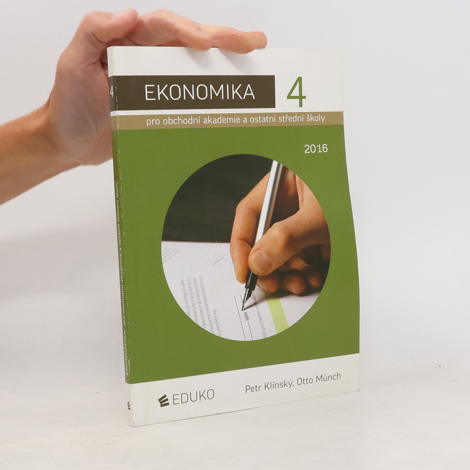 Otto Münch Ekonomika 4 pro obchodní akademie a ostatní střední školy