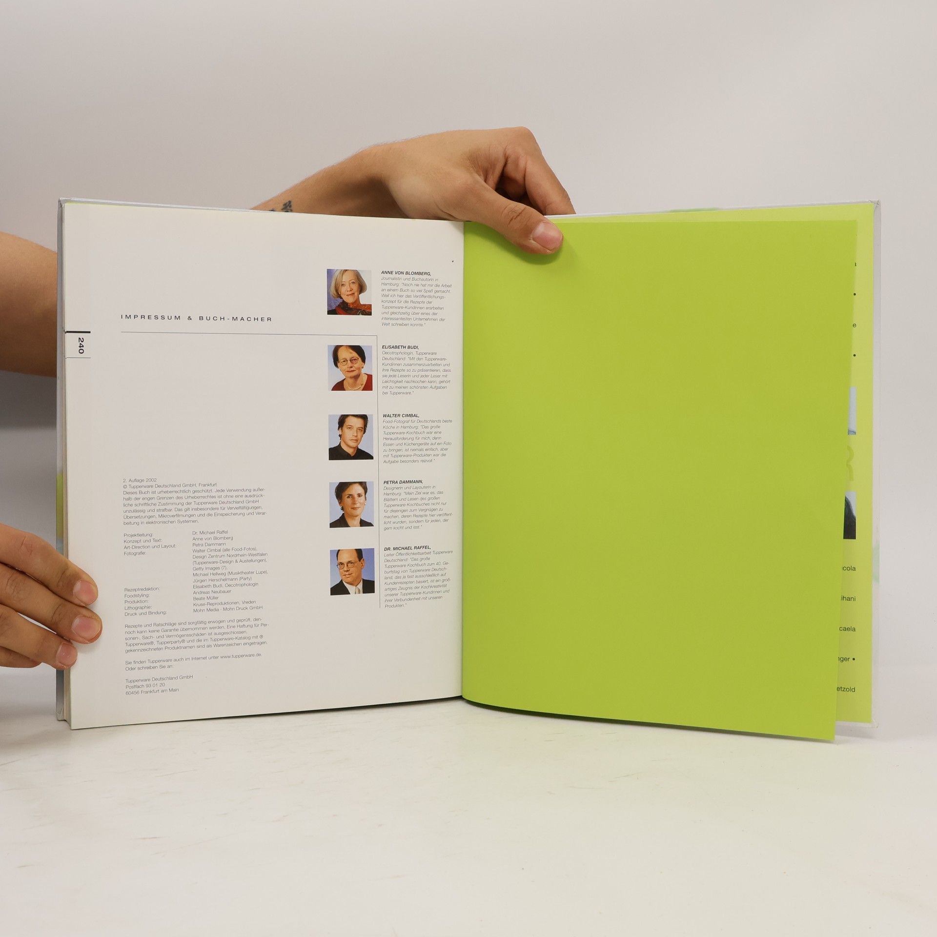 Autorenkollektiv Das grosse Tupperware Kochbuch