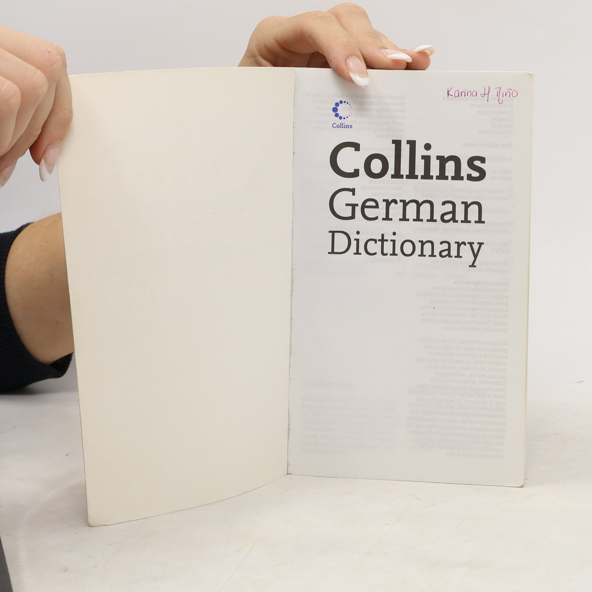 Collins Compact German Dictionary