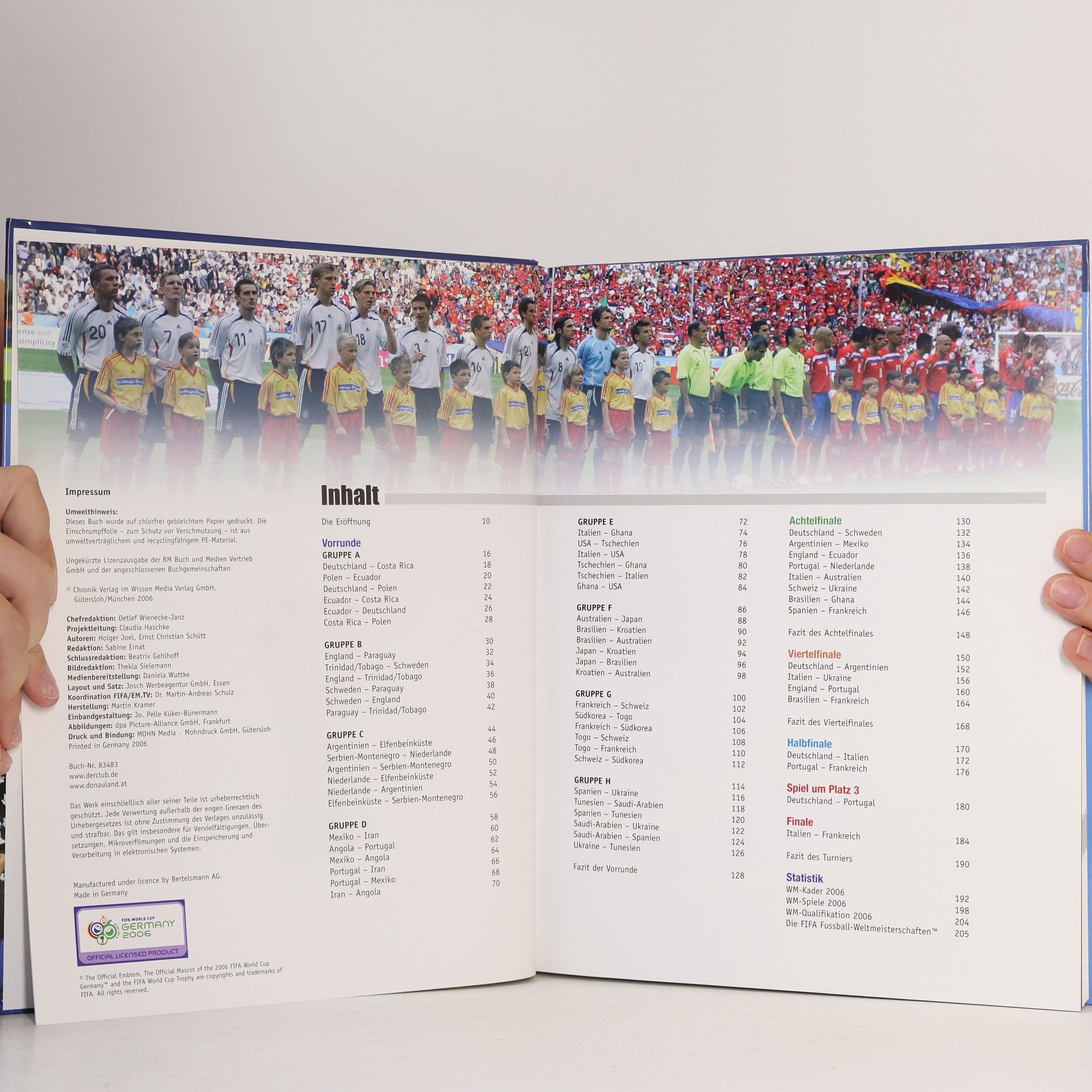 Autorenkollektiv Die FIFA WM. Deutschland 2006. Das Offizielle Buch zum Turnier