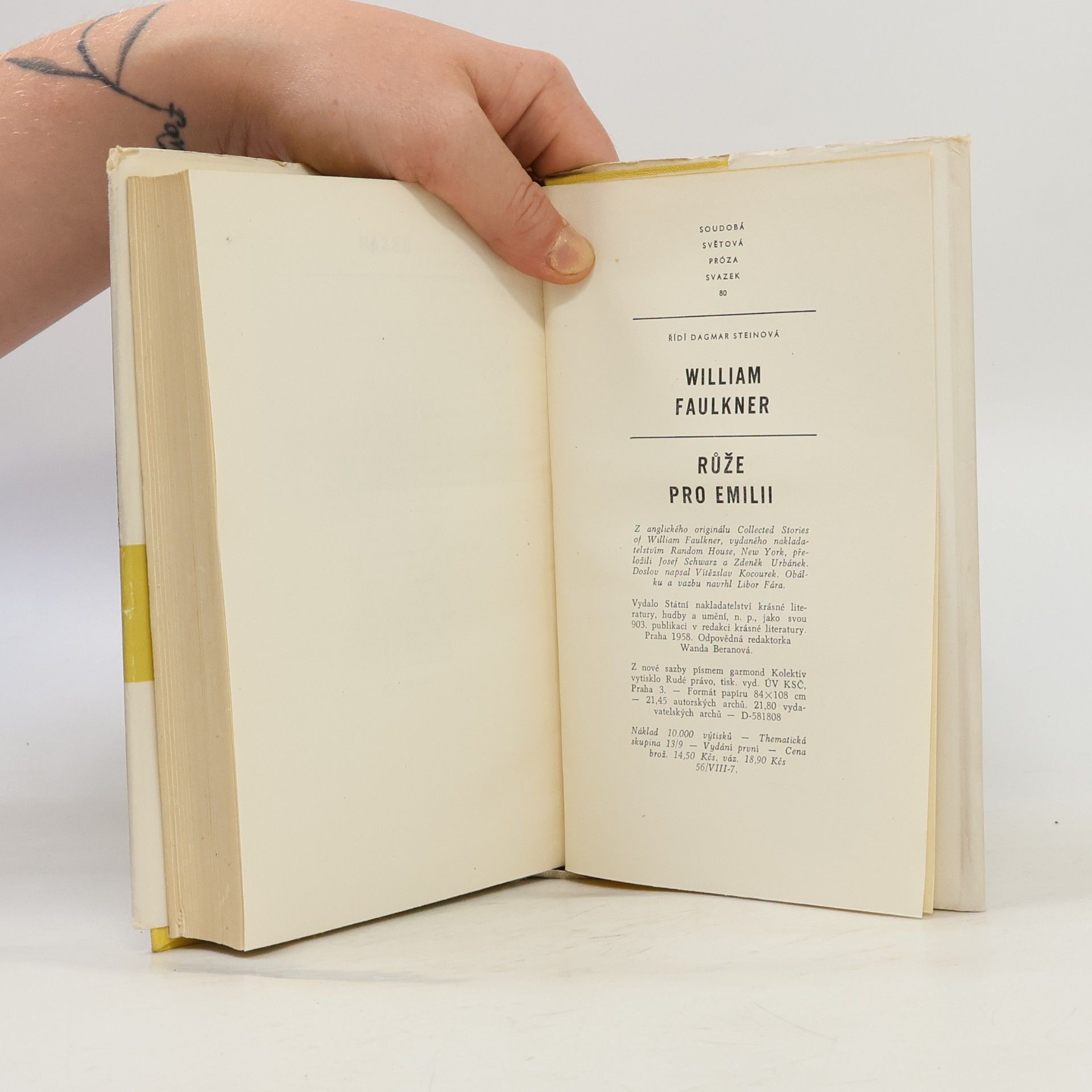 William Faulkner Růže pro Emilii
