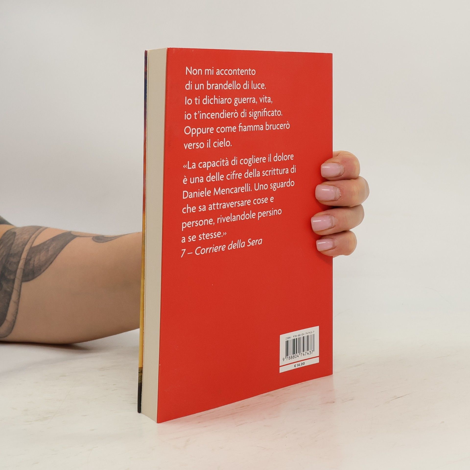 Daniele Mencarelli Oscar: Sempre tornare