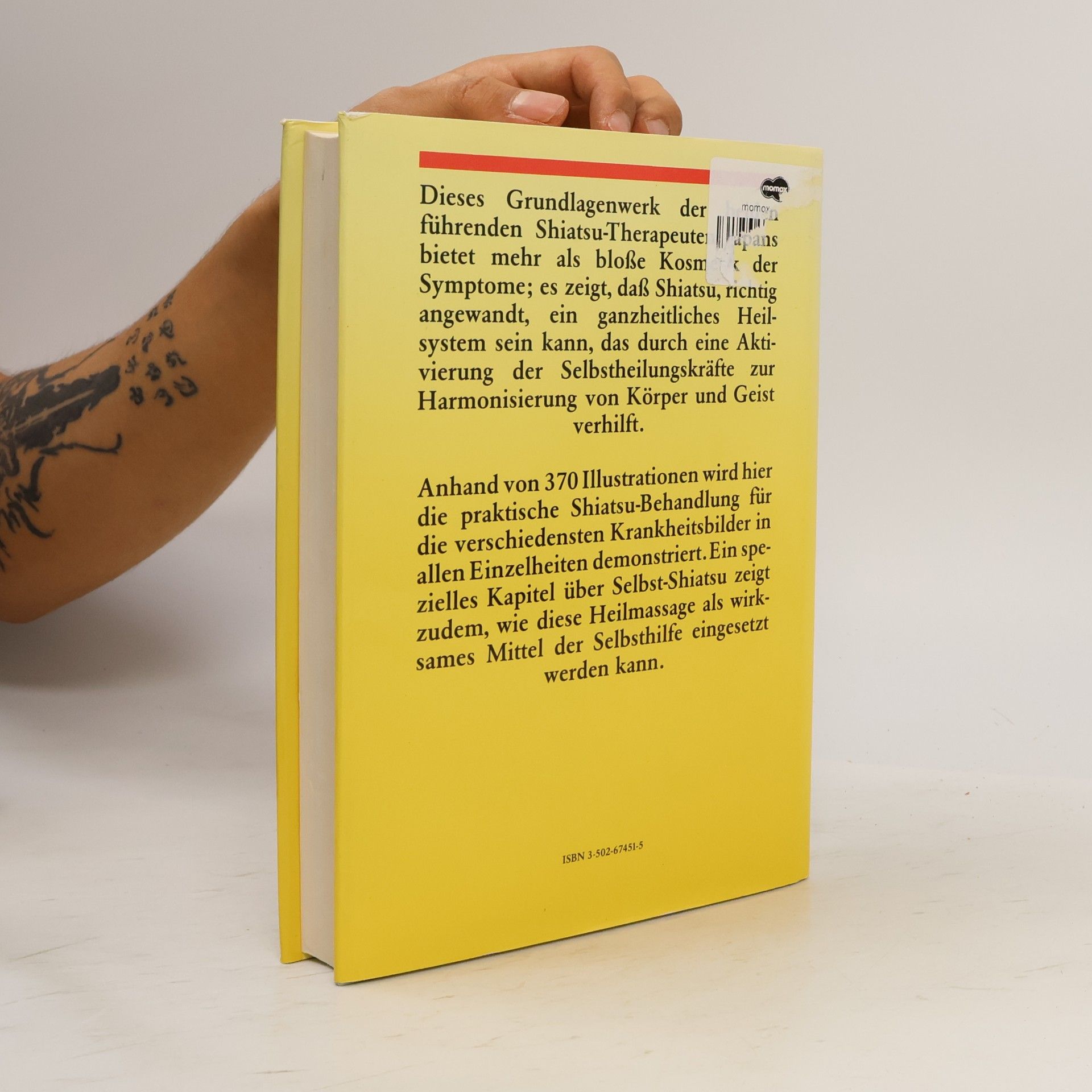 Shizuto Masunaga Das grosse Buch der Heilung durch Shiatsu